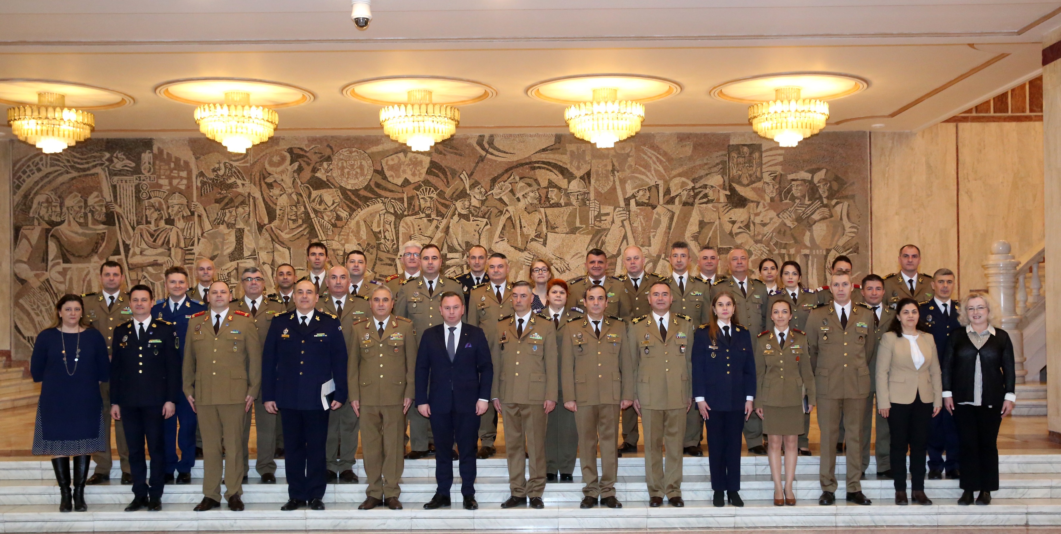 Conferirie de distincții militare cu ocazia Zilei Departamentului, 1 mar. 2024