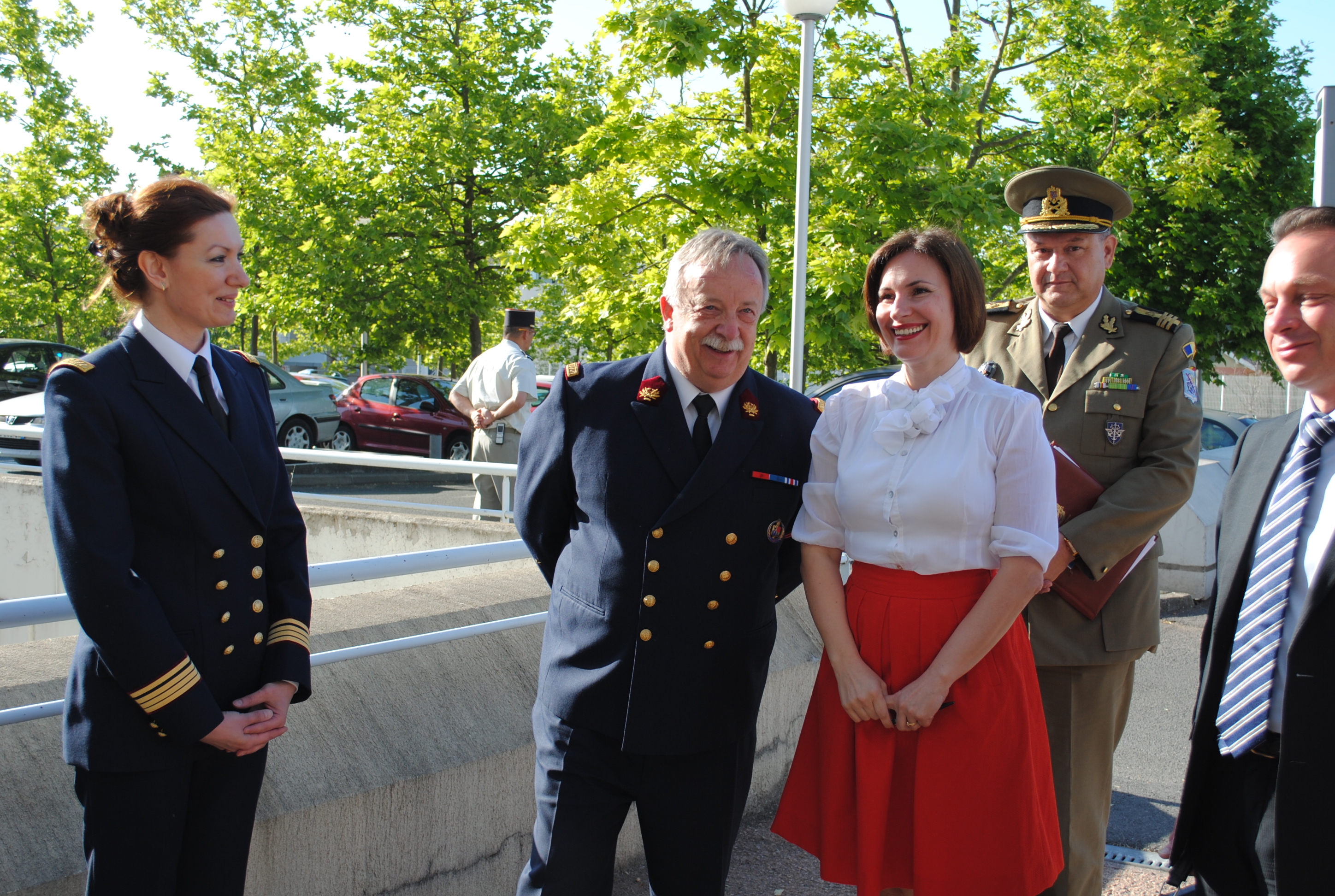 Vizita oficială în Franța la invitația domnului Jean-Marc Todeschini, Secretar de Stat 'cu rang de Ministru delegat' pentru Veterani și Memorie din cadrul Ministerului francez al Apararii, 8-9 iunie 2015  '