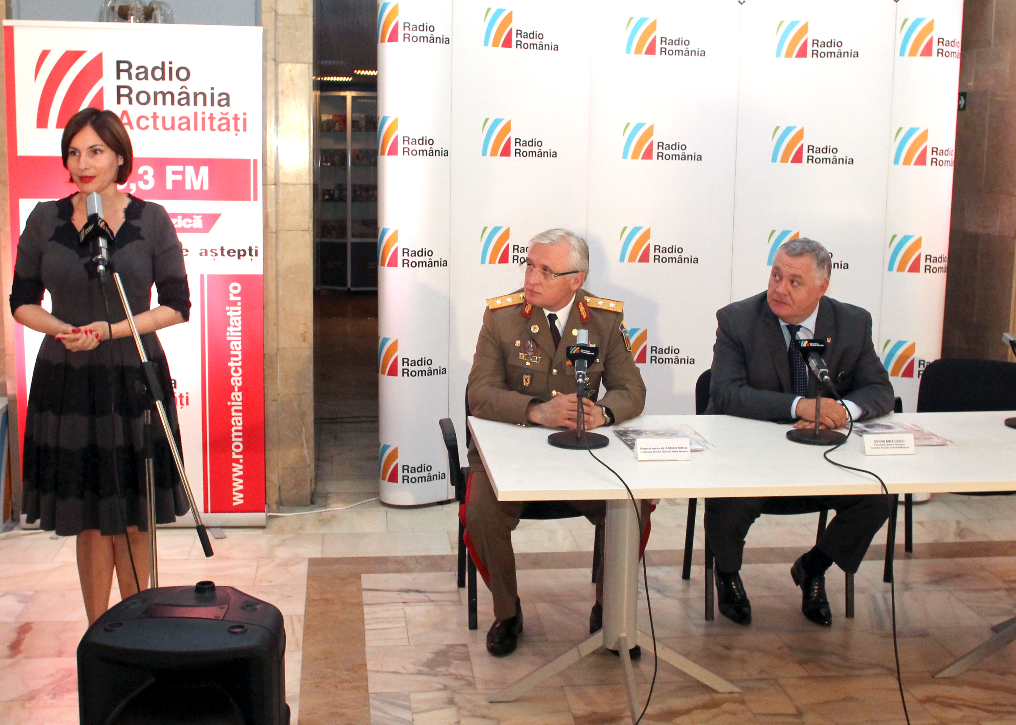 Sărbătorirea a 75 de ani de radiofonie militară, eveniment organizat la Sala Radio a Societății Române de Radiodifuziune - 16 iunie 2015 