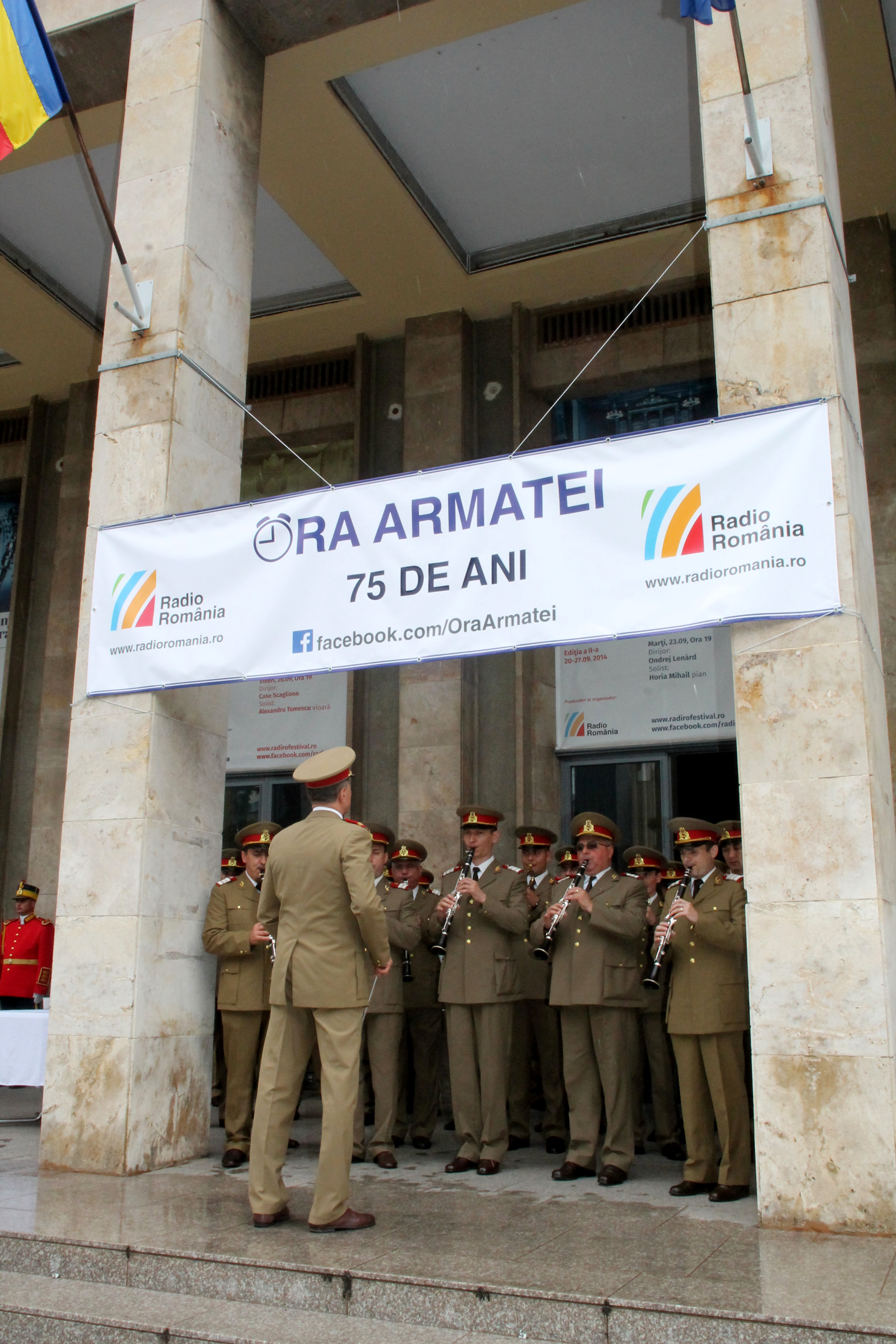 Sărbătorirea a 75 de ani de radiofonie militară, eveniment organizat la Sala Radio a Societății Române de Radiodifuziune - 16 iunie 2015