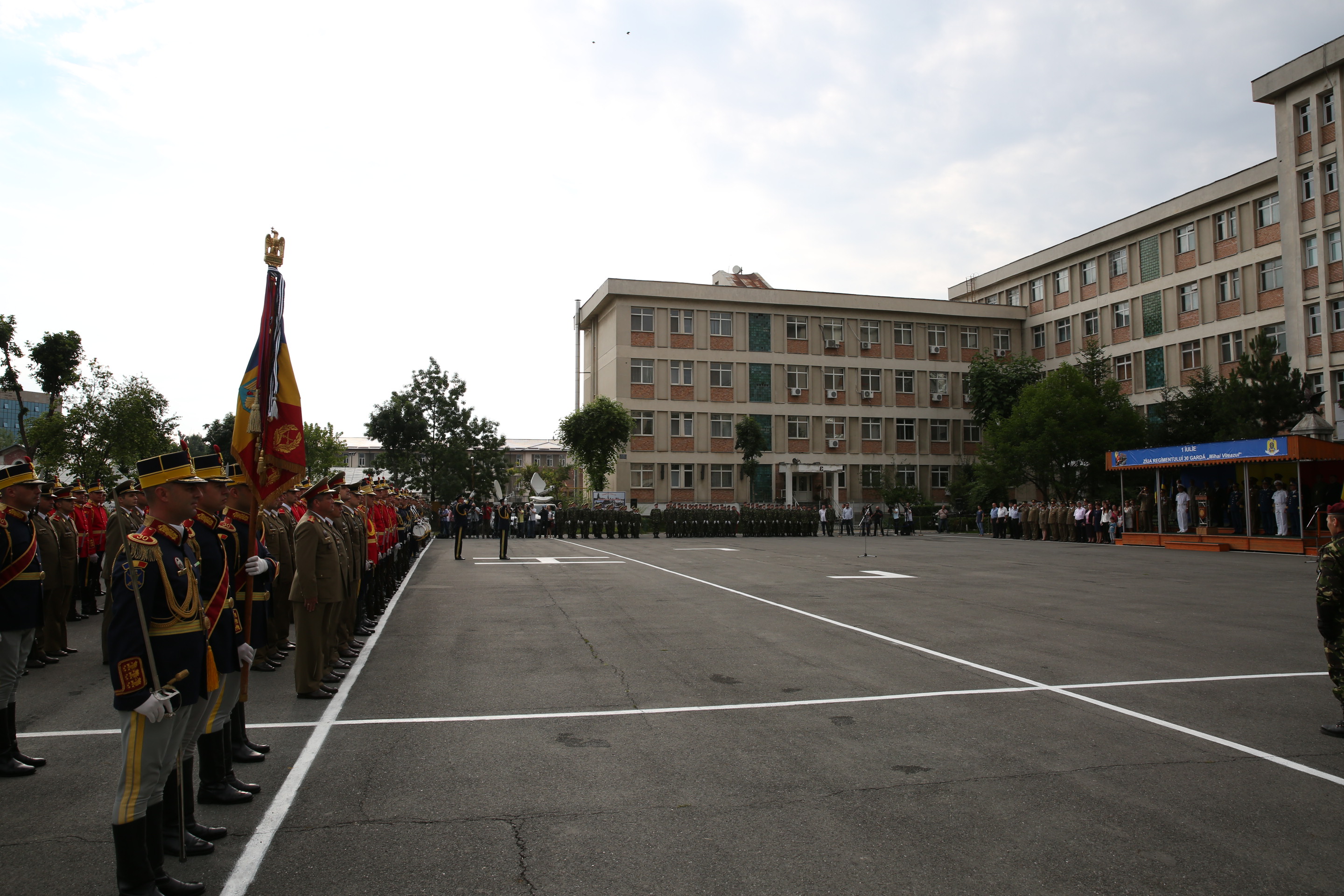 Participarea doamnei secretar de stat Otilia Sava la Ceremonia dedicată împlinirii a 155 de ani de la înființarea Regimentului 30 Gardă „Mihai Viteazul”- 01 iulie 2015