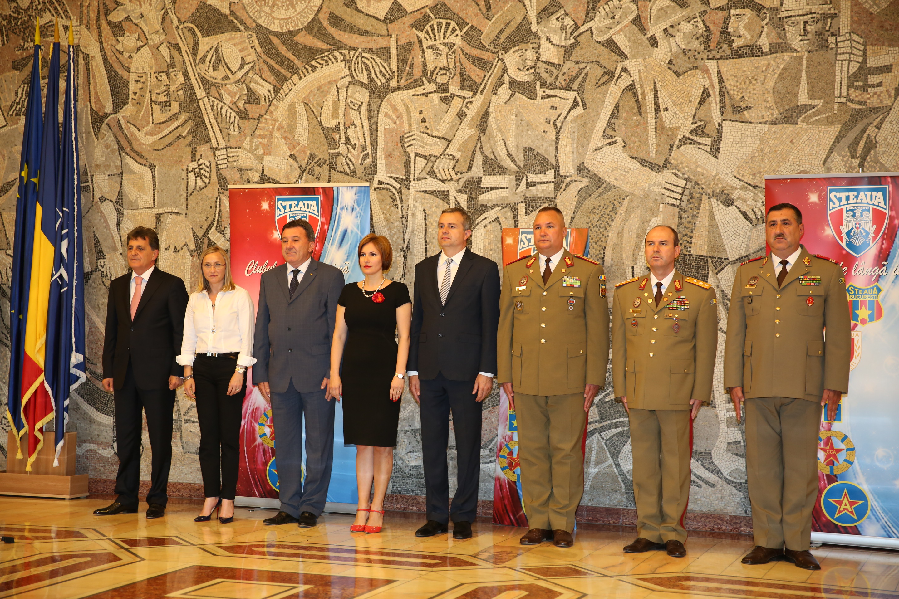 Festivitatea de premiere a sportivilor Clubului Armatei Steaua Bucureşti, medaliați la Jocurile Europene de la Baku- 01 iulie 2015 '