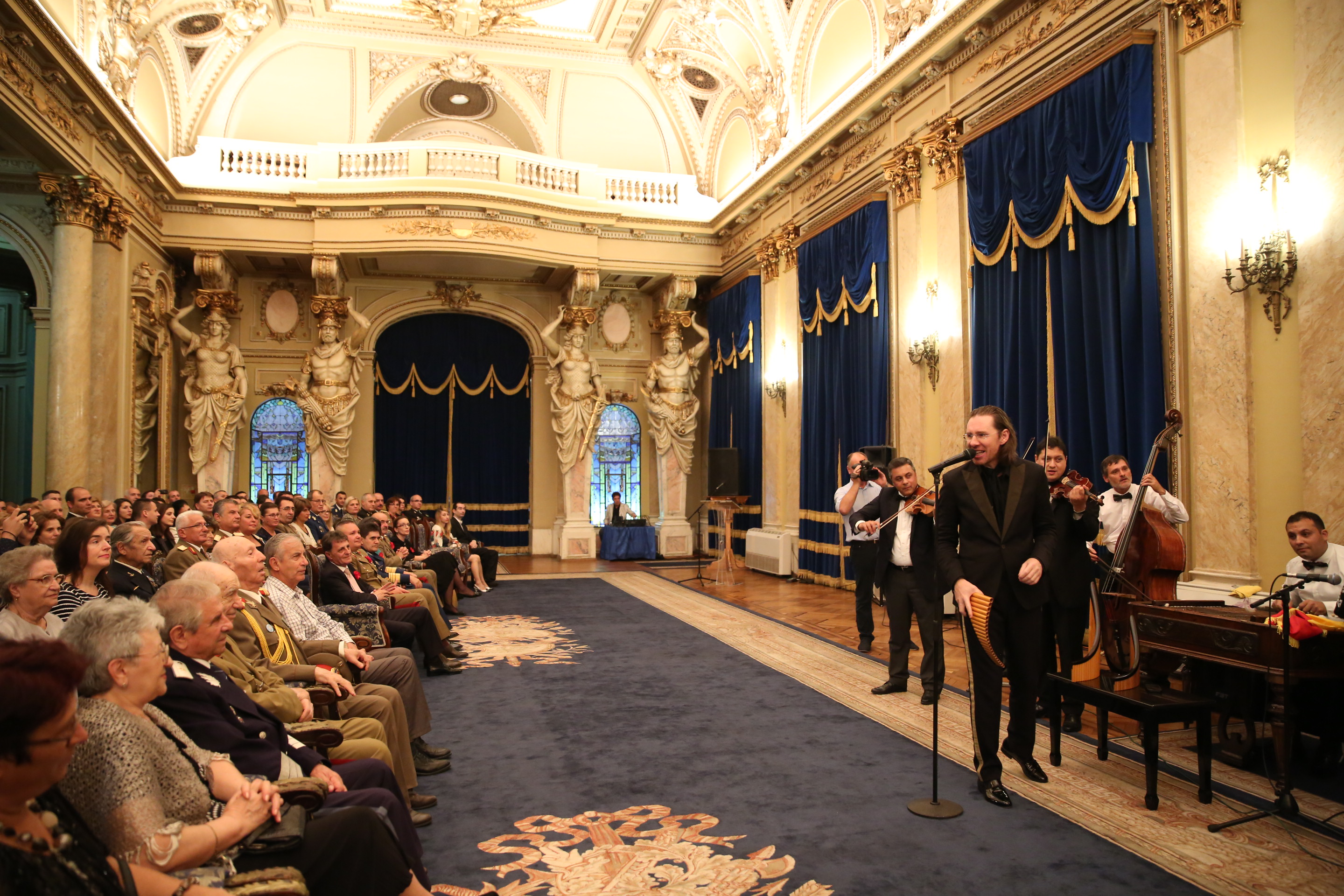 Concert dedicat veteranilor de război şi militarilor răniți în teatrele de operații - 17.09.2015