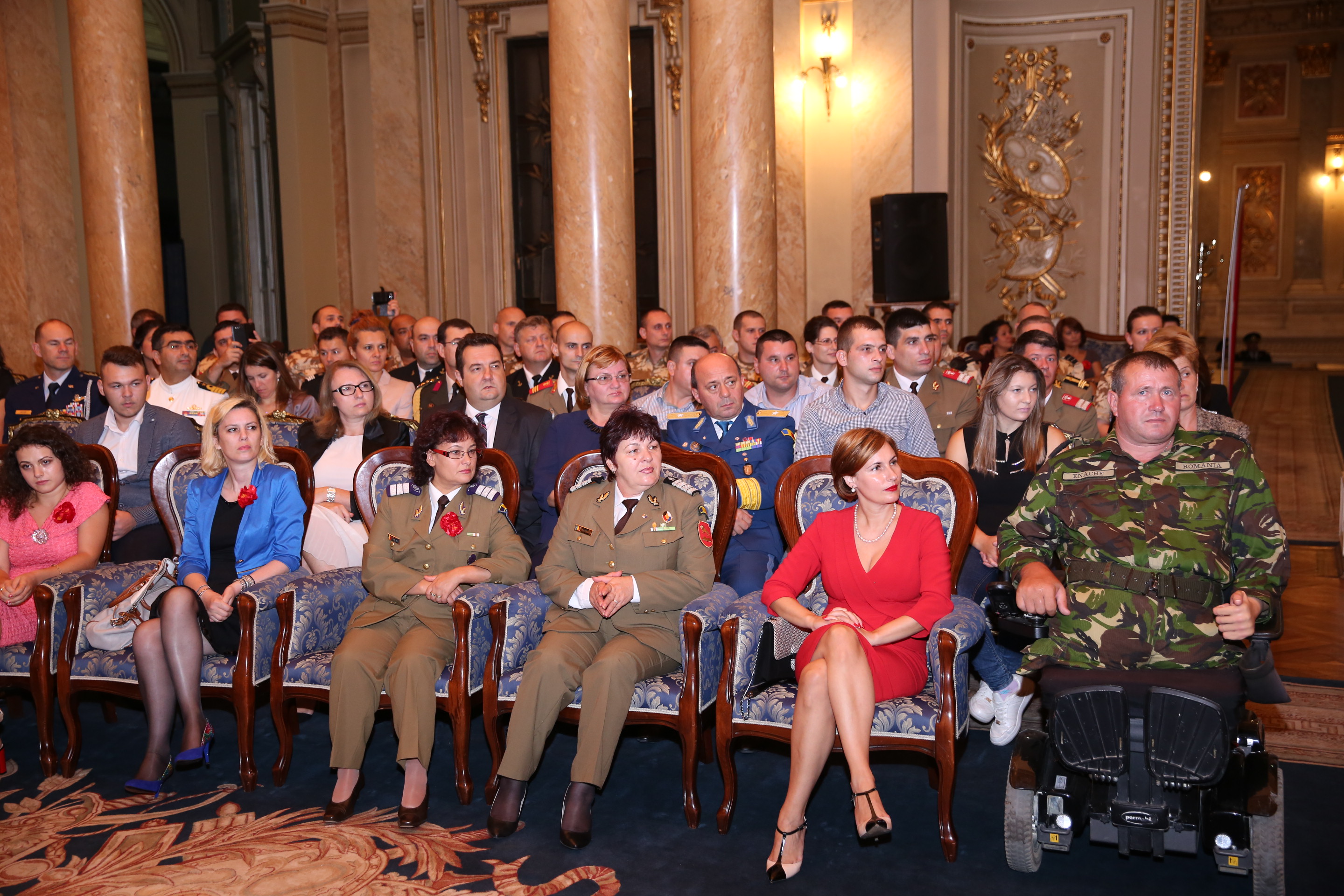 Concert dedicat veteranilor de război şi militarilor răniți în teatrele de operații - 17.09.2015