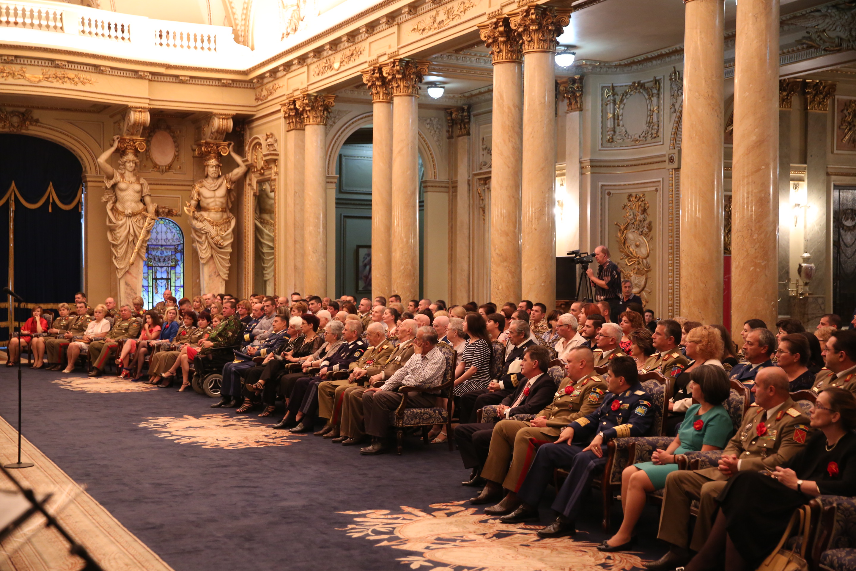 Concert dedicat veteranilor de război şi militarilor răniți în teatrele de operații - 17.09.2015