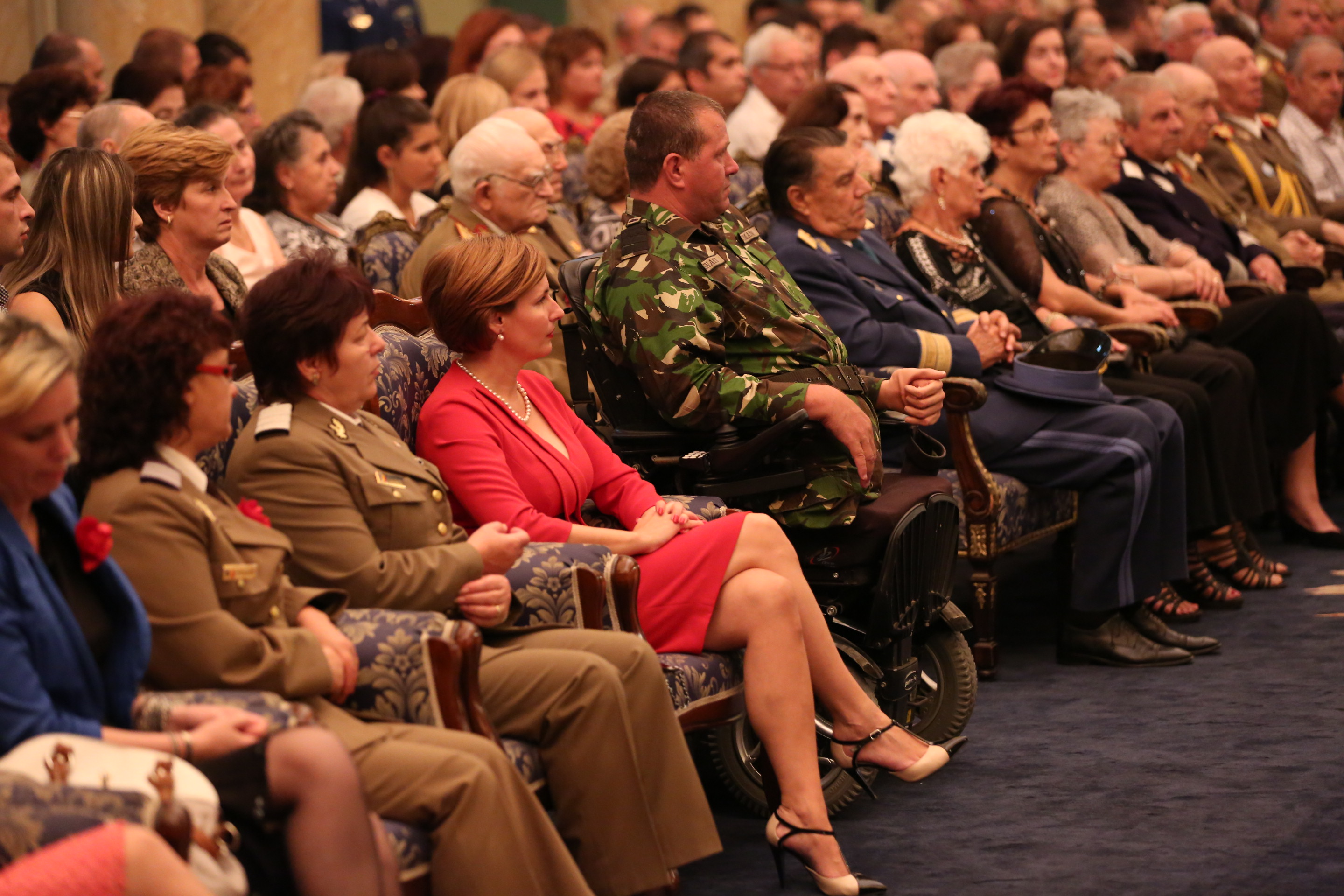 Concert dedicat veteranilor de război şi militarilor răniți în teatrele de operații - 17.09.2015