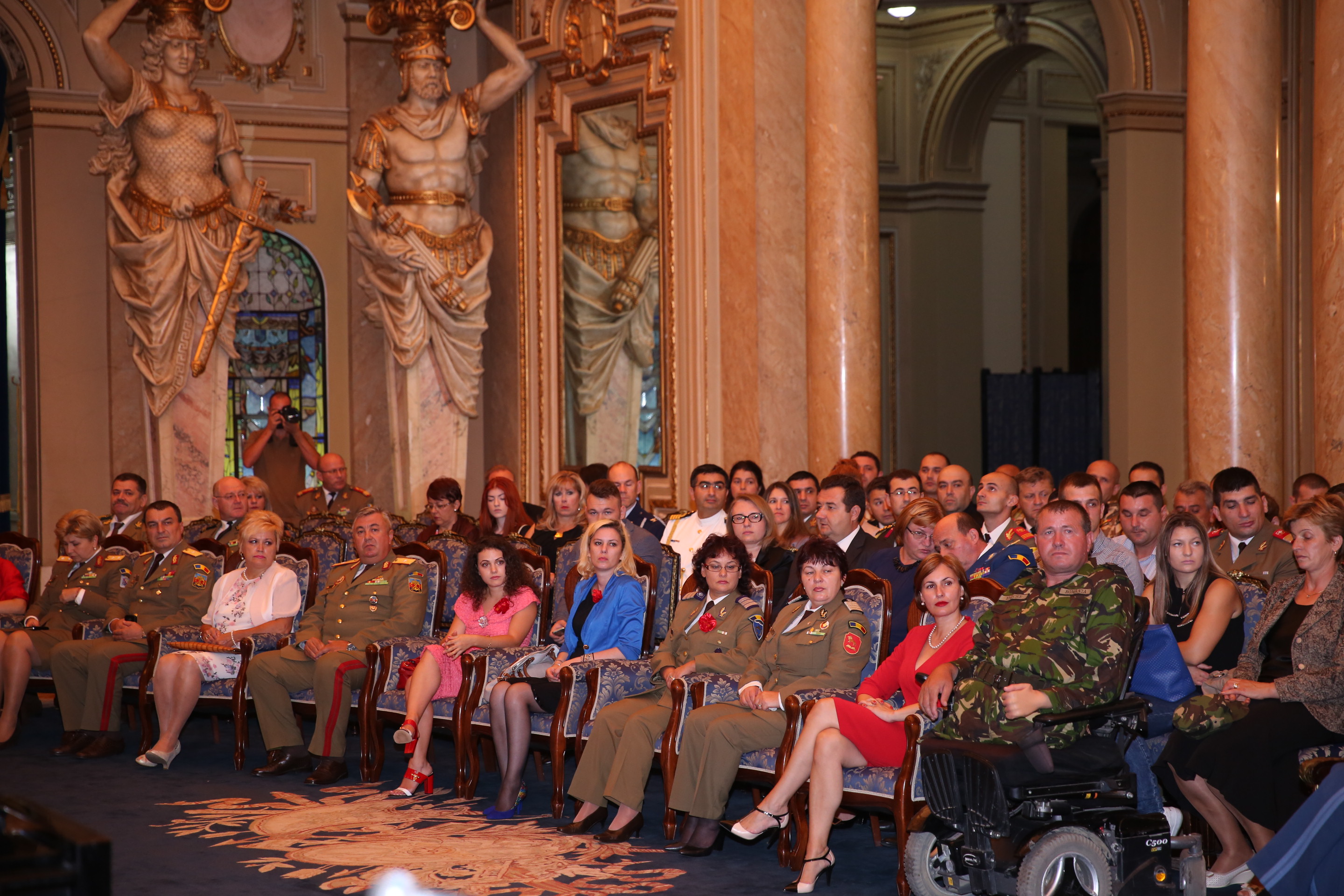 Concert dedicat veteranilor de război şi militarilor răniți în teatrele de operații - 17.09.2015