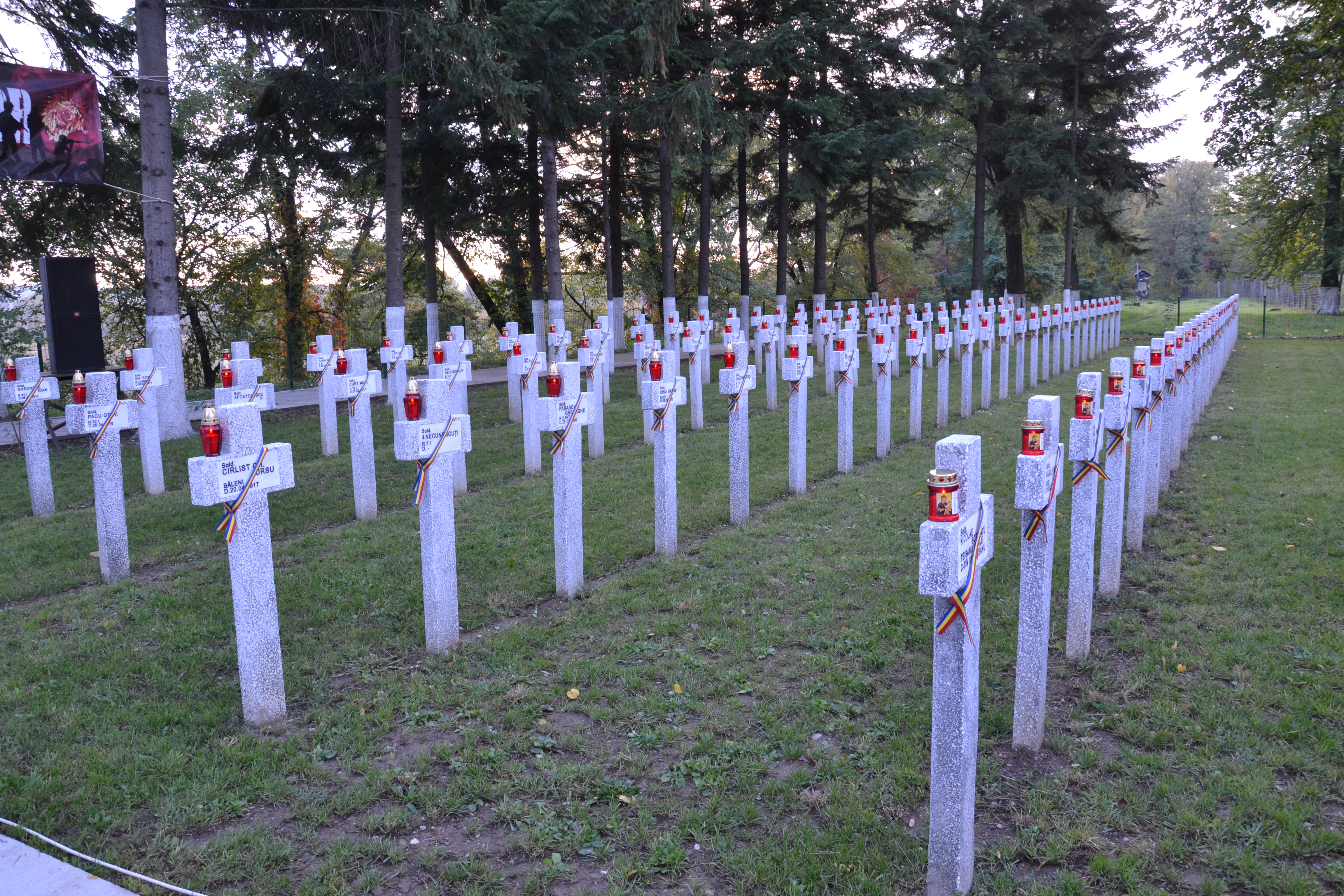 Participarea doamnei secretar de stat Otilia Sava la Ceremonia de reinaugurare a Cimitirului de Onoare Românesc Teiş-Târgovişte 22 octombrie 2015