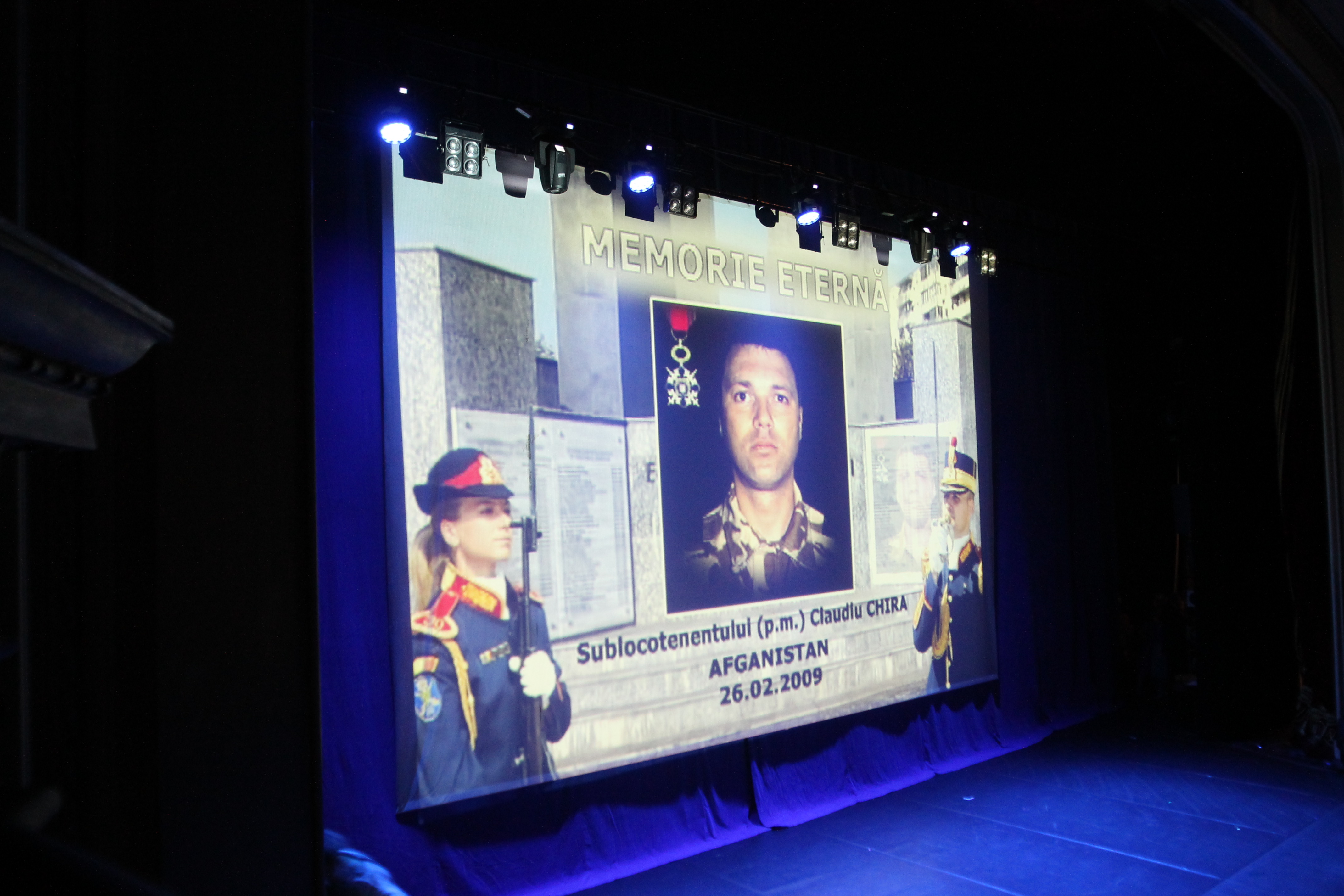 Concert de gală dedicat veteranilor Armatei României intitulat ,,Sacrificiul impune Respect' organizat la Opera Națională Română' - 14 decembrie 2015 '