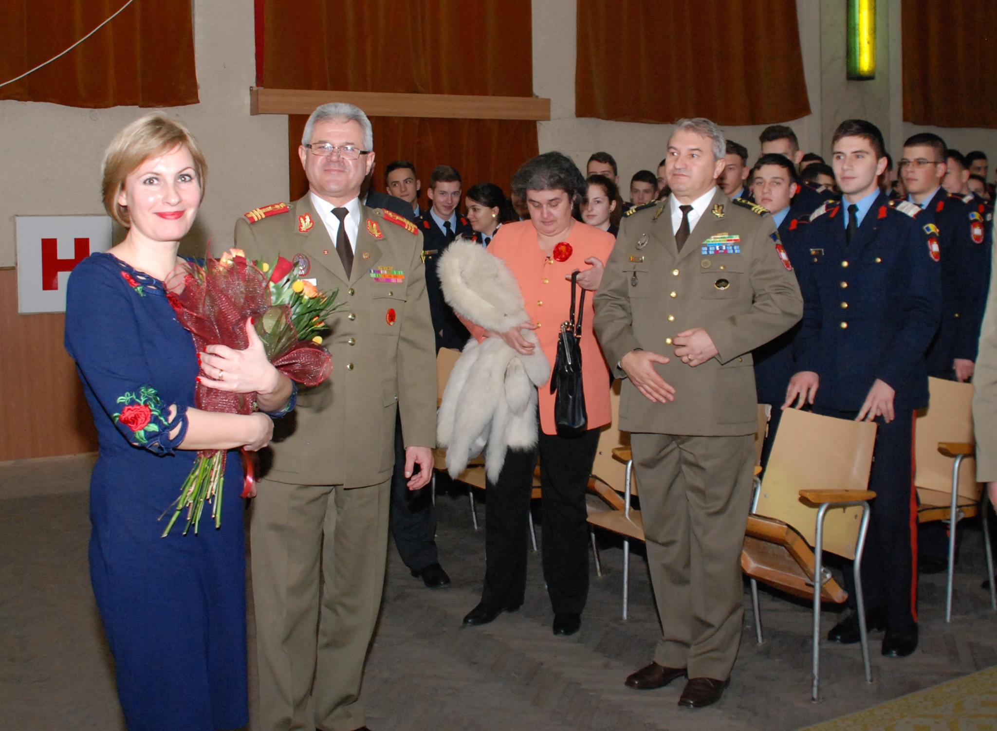 Vizita doamnei secretar de stat Otilia Sava la Colegiul Național Militar 'Dimitrie Cantemir' - 13 ianuarie 2016 'Visit of the State Secretary Otilia Sava to the National Military College 'Dimitrie Cantemir' - January 13, 2016''