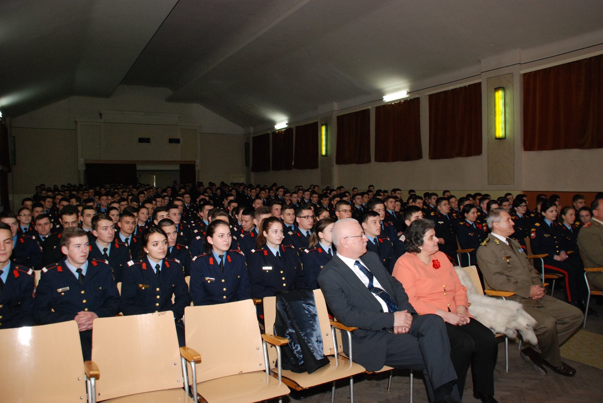 Vizita doamnei secretar de stat Otilia Sava la Colegiul Național Militar 'Dimitrie Cantemir' - 13 ianuarie 2016 'Visit of the State Secretary Otilia Sava to the National Military College 'Dimitrie Cantemir' - January 13, 2016''