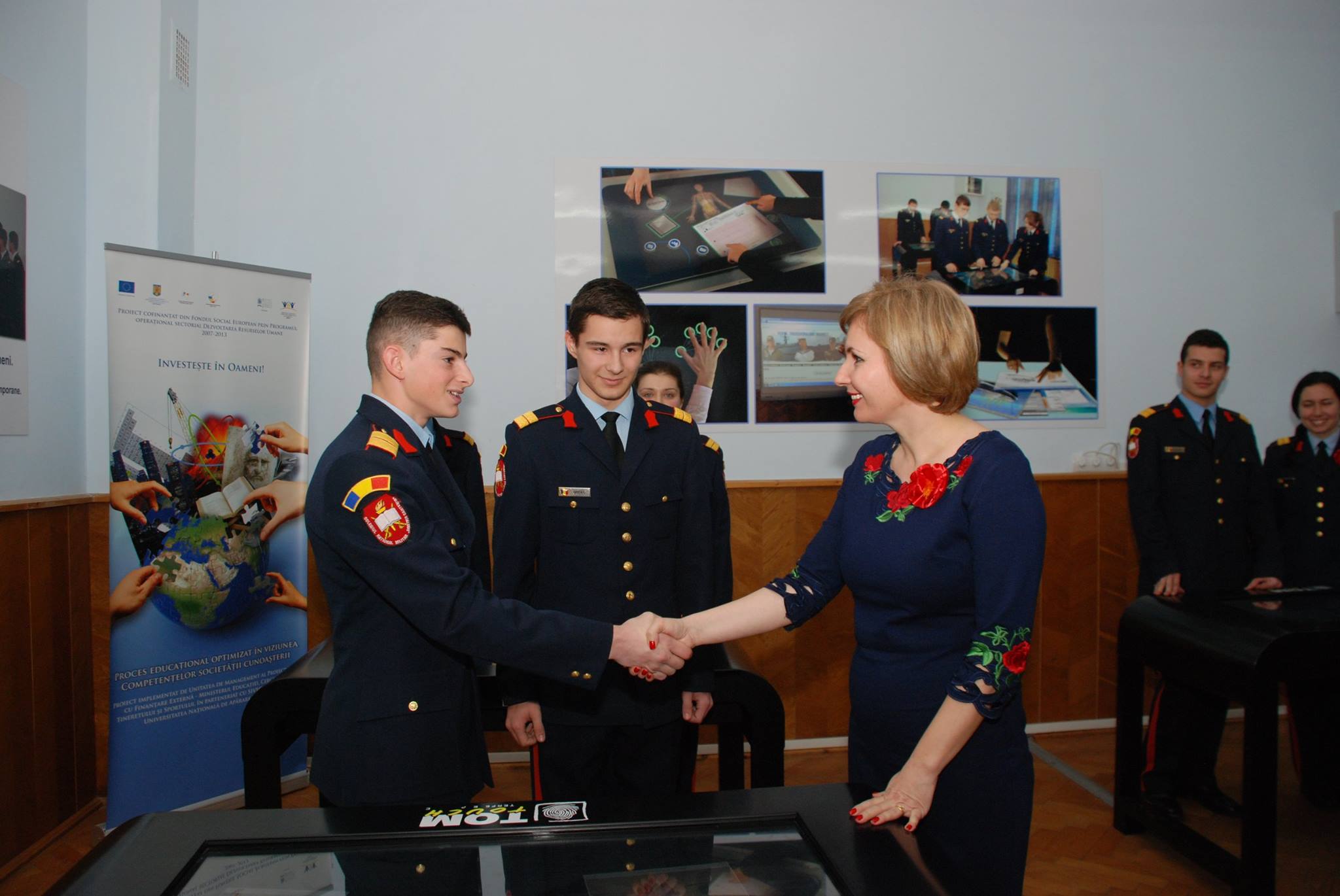 Vizita doamnei secretar de stat Otilia Sava la Colegiul Național Militar 'Dimitrie Cantemir' - 13 ianuarie 2016 'Visit of the State Secretary Otilia Sava to the National Military College 'Dimitrie Cantemir' - January 13, 2016''