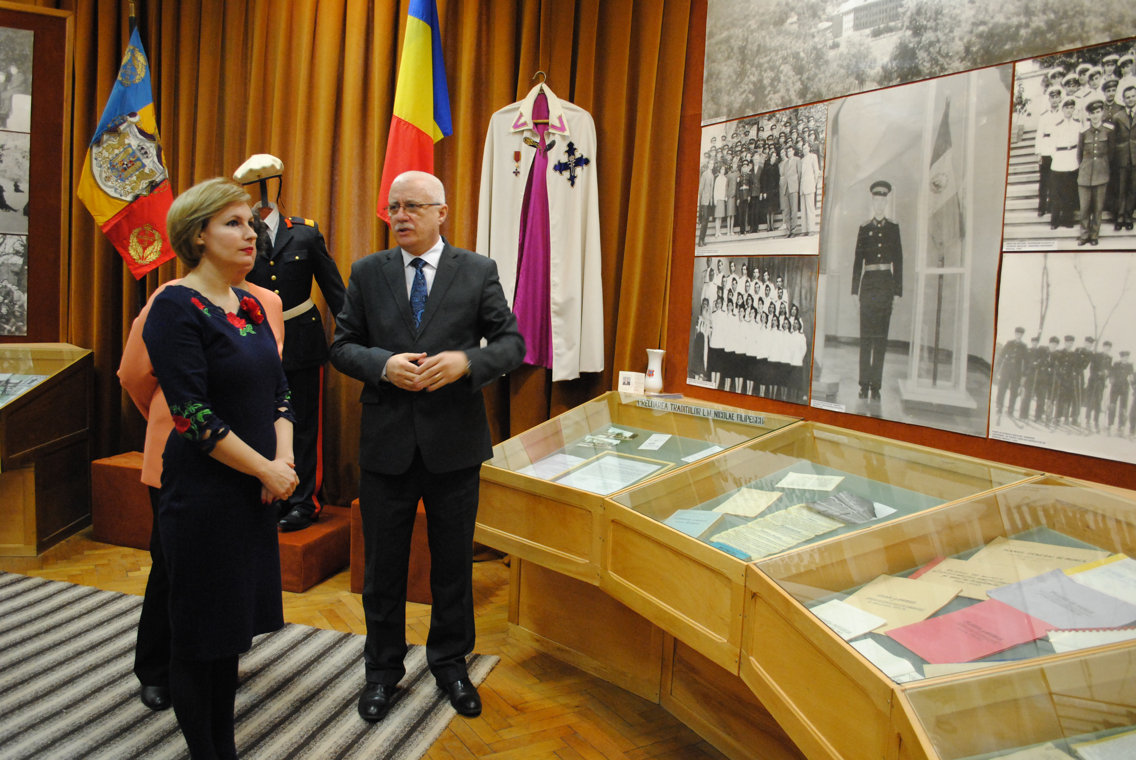 Vizita doamnei secretar de stat Otilia Sava la Colegiul Național Militar 'Dimitrie Cantemir' - 13 ianuarie 2016 'Visit of the State Secretary Otilia Sava to the National Military College 'Dimitrie Cantemir' - January 13, 2016''