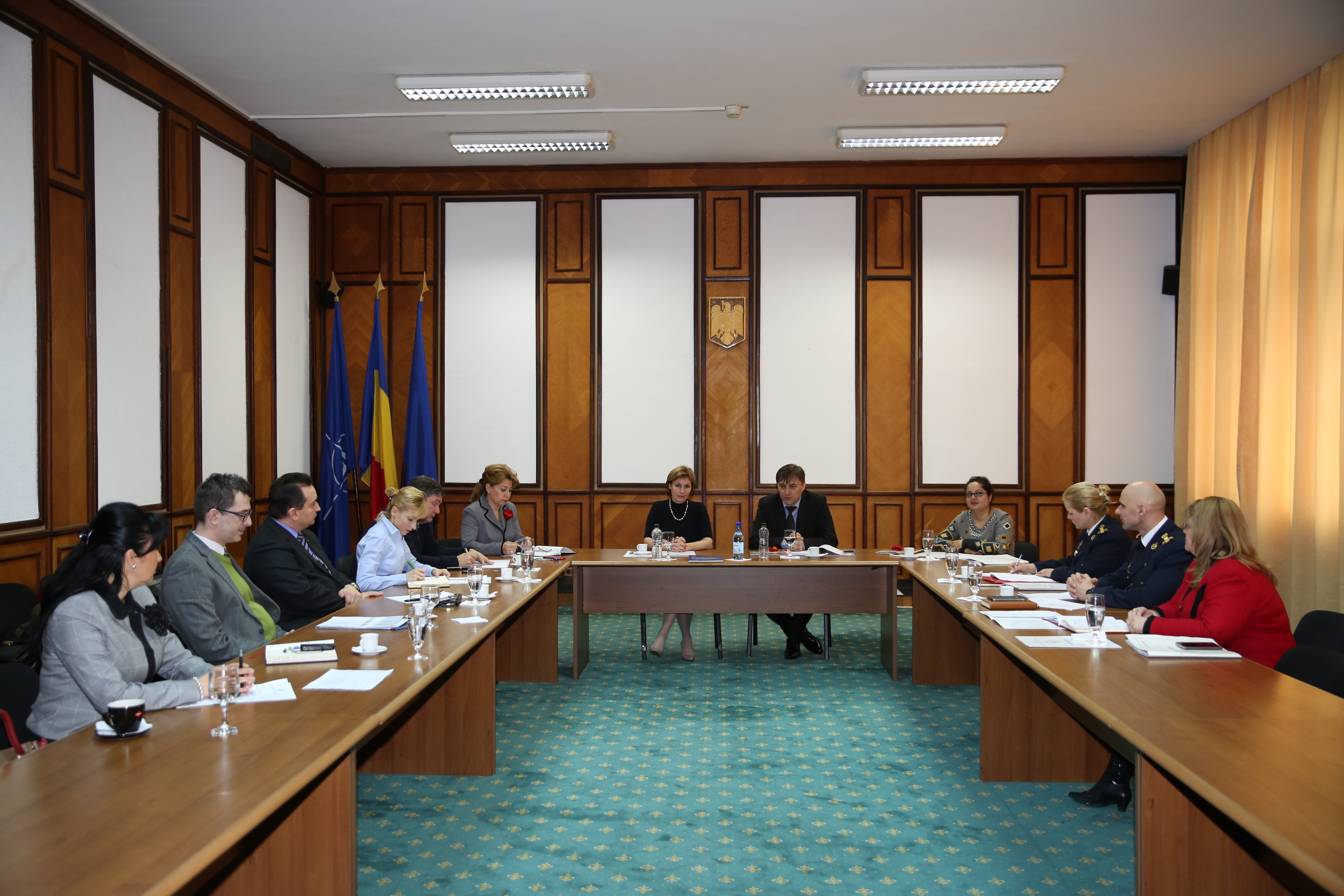 Participarea doamnei secretar de stat Otilia Sava la predarea preşedinției Comisiei Naționale de Drept Internațional Umanitar către Ministerul Justiției -12 februarie 2016  'Attendance of the State Secretary Otilia Sava at the ceremony of handing over the