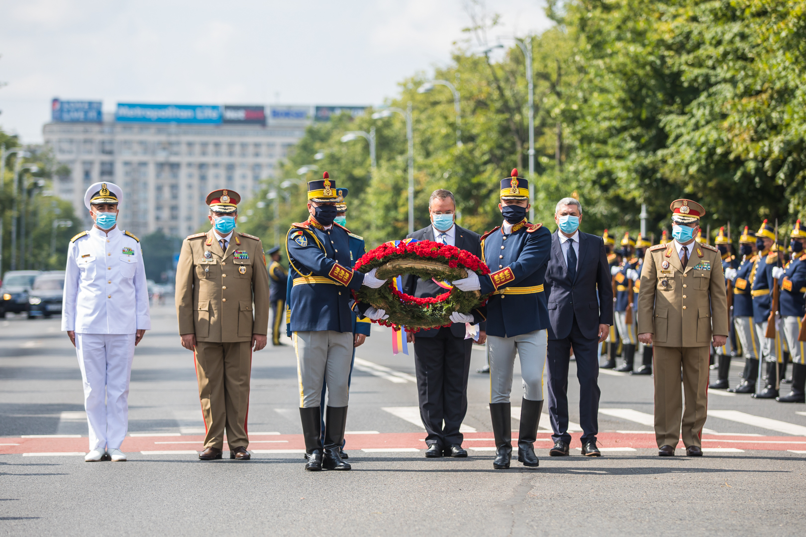 Participarea la ceremonia militară prilejuită de ziua avației române și a forțelor aeriene - 20 Iul. 2020