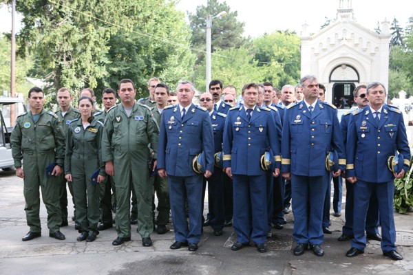 Ceremonie comemorativa la mormântul lui Aurel Vlaicu