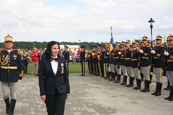 Ceremonie comemorativa la mormântul lui Aurel Vlaicu