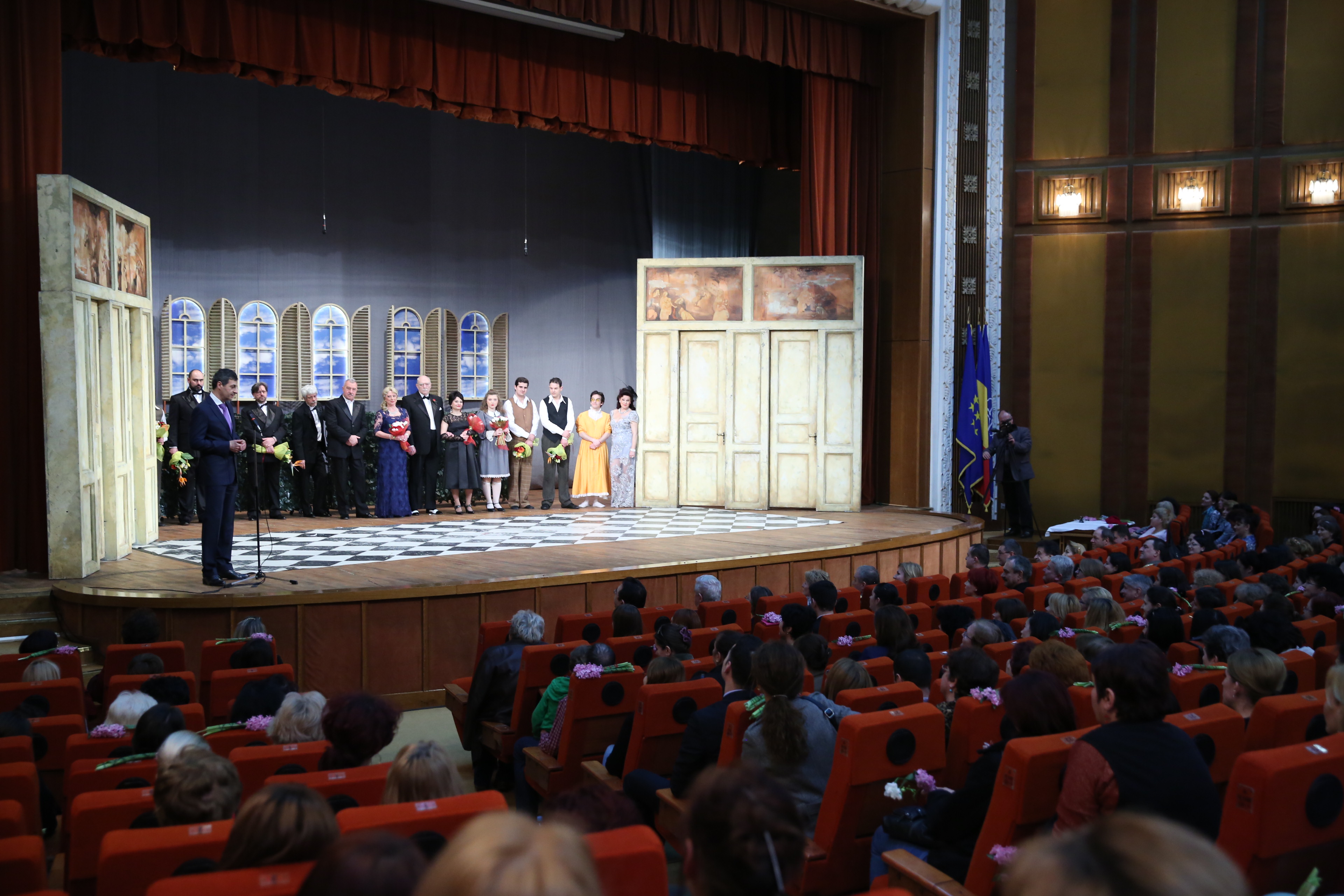 'Bădăranii' spectacol dedicat femeilor cu ocazia zilei de 8 Martie - 07 martie 2016''Bădăranii', by Carlo Goldoni, show dedicated to women on the Women’s Day, March 7, 2016 '