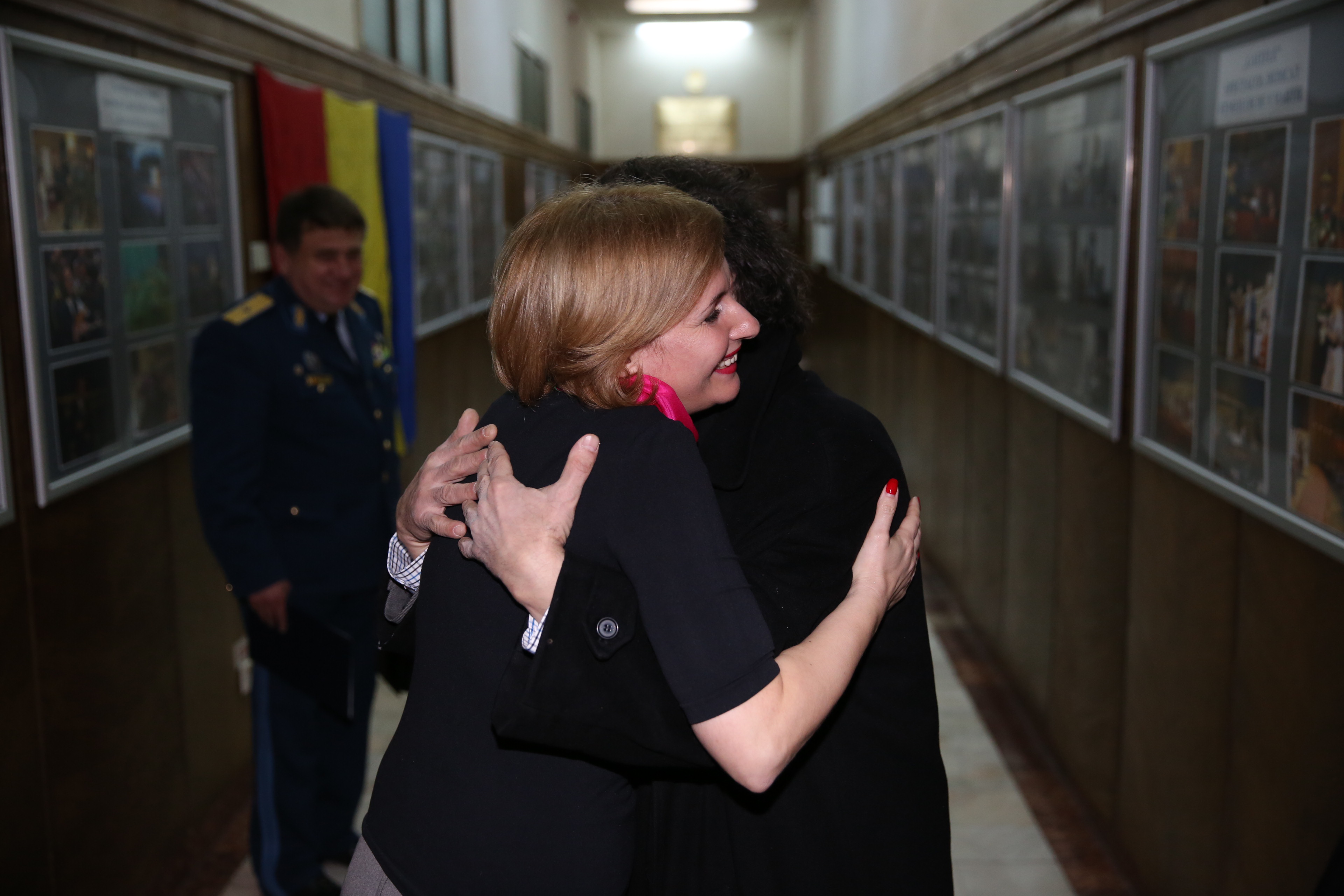 Întâlnirea doamnei secretar de stat Otilia Sava cu maestrul violonist, Eugen Sârbu- 09 martie 2016 Meeting of the State Secretary Otilia Sava with master violinist Eugen Sârbu, March 9, 2016