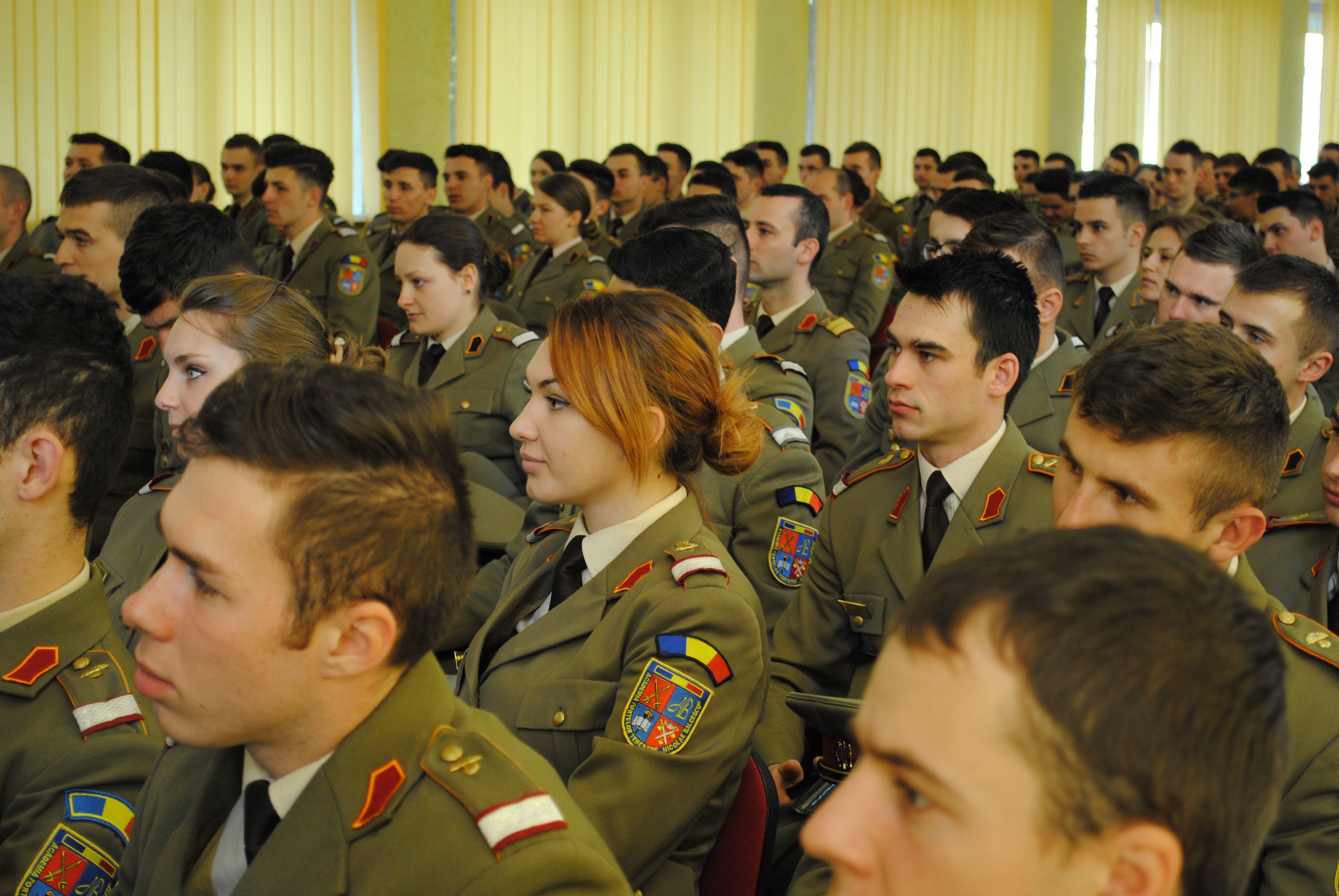 Vizita doamnei secretar de stat Otilia Sava la Academia Forțelor Terestre 'Nicolae Bălcescu' - 01 aprilie 2016 	Visit of the State Secretary Otilia Sava to the Land Forces Academy “Nicolae Balcesc