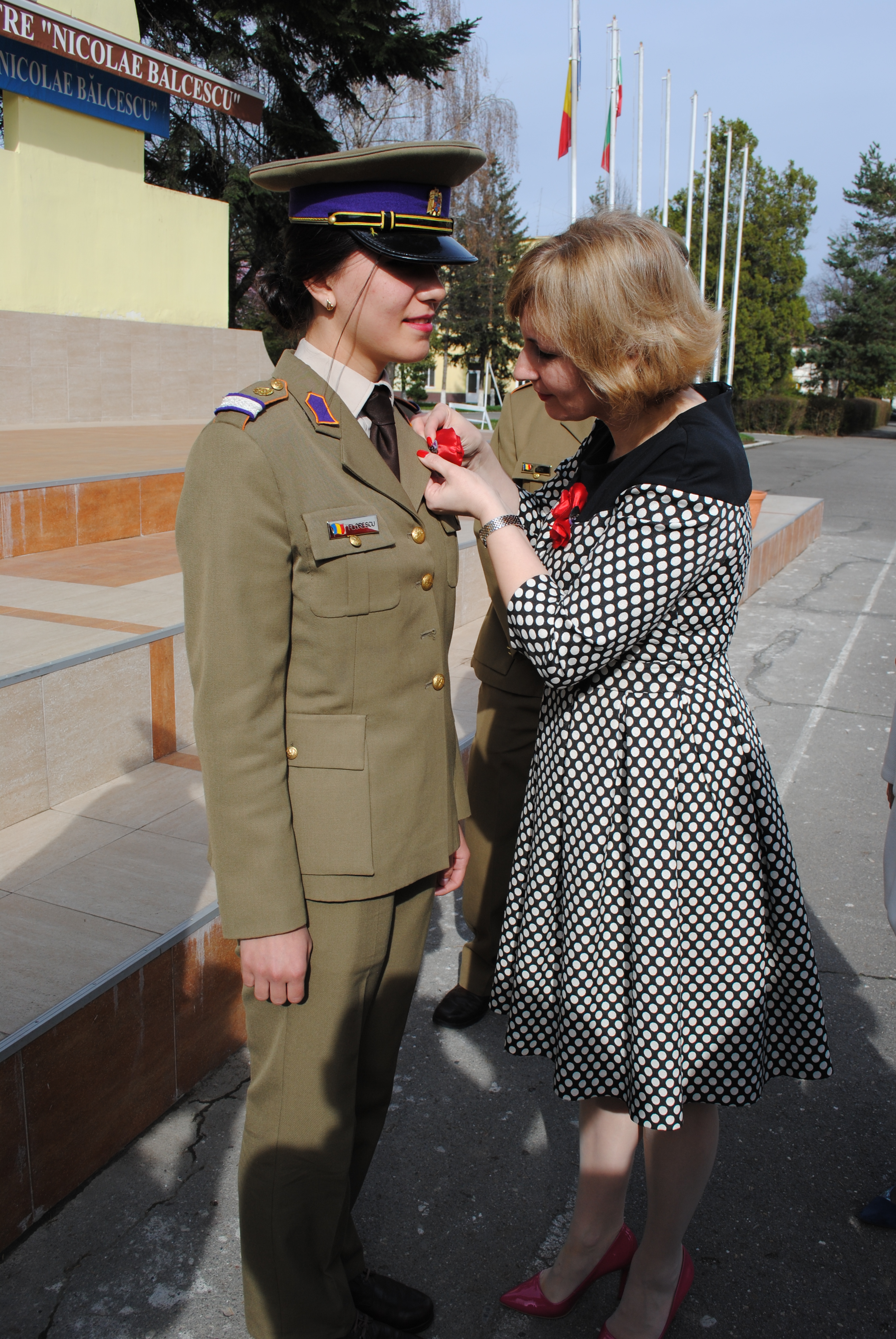 Vizita doamnei secretar de stat Otilia Sava la Academia Forțelor Terestre 'Nicolae Bălcescu' - 01 aprilie 2016  'Visit of the State Secretary Otilia Sava to the Land Forces Academy “Nicolae Balcescu” – April 1, 2016''