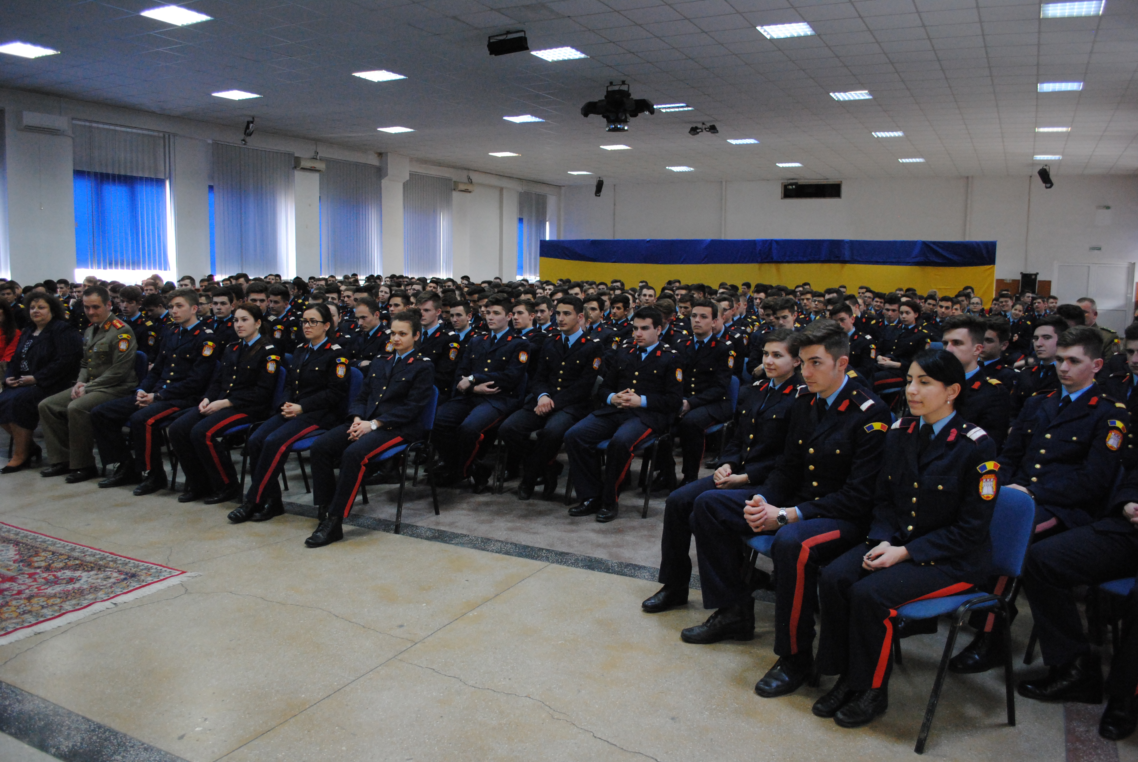 Vizita doamnei secretar de stat Otilia Sava la Colegiul Național Militar 'Mihai Viteazul' - 01 aprilie 2016 Visit of the State Secretary Otilia Sava to the National Military College “Mihai Viteazul