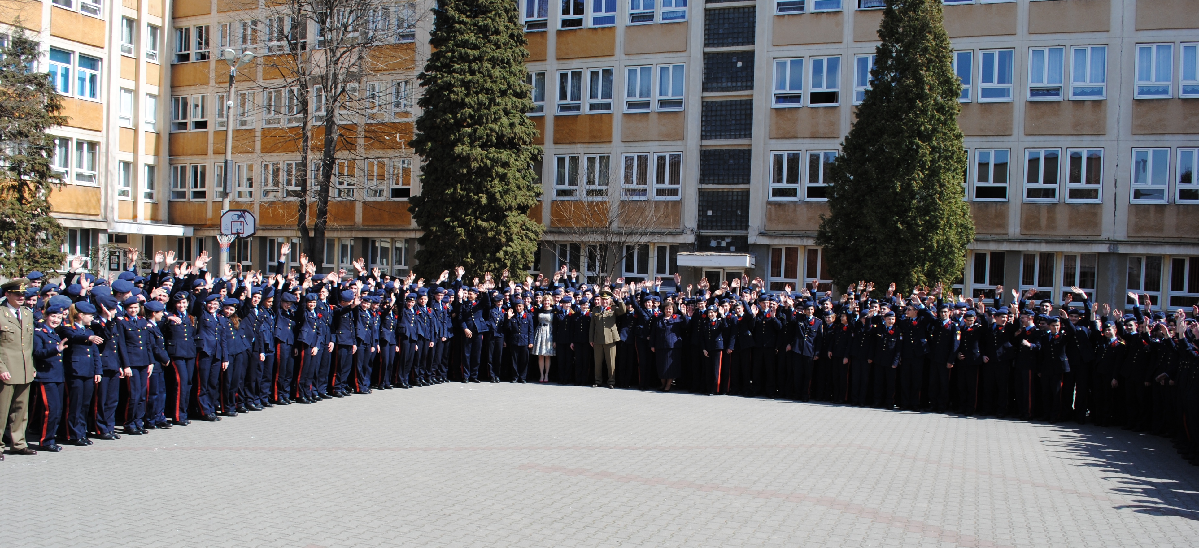 Vizita doamnei secretar de stat Otilia Sava la Colegiul Național Militar 'Mihai Viteazul' - 01 aprilie 2016 'Visit of the State Secretary Otilia Sava to the National Military College “Mihai Viteazul” – April 1, 2016'