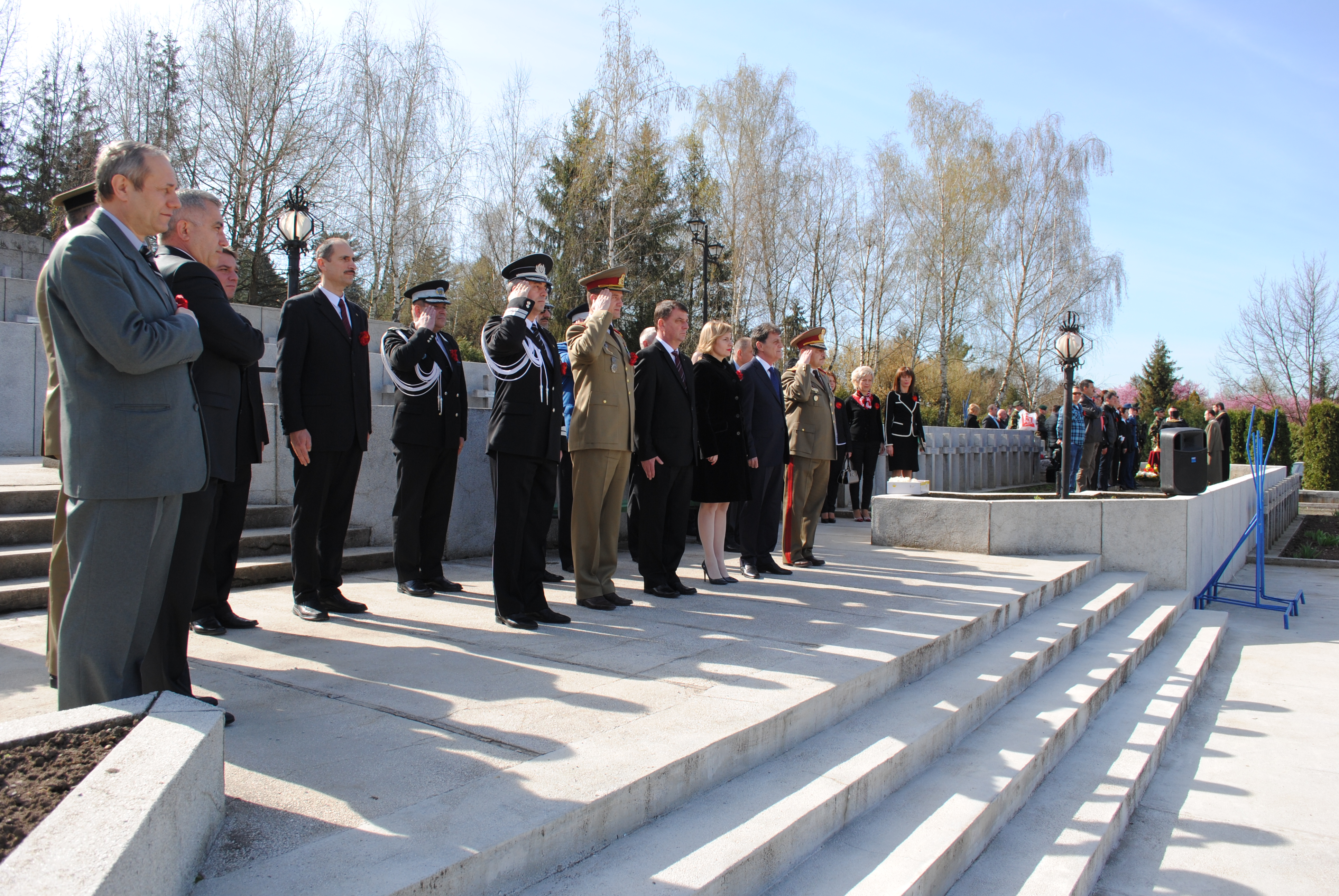 Slujba de pomenire a Mr.'p.m.' Tiberius Petre - Târgu Mureş - 02 aprilie 2016'Memorial service of Mr. 'p.m.' Tiberius Petre - Targu Mures - April 2, 2016'