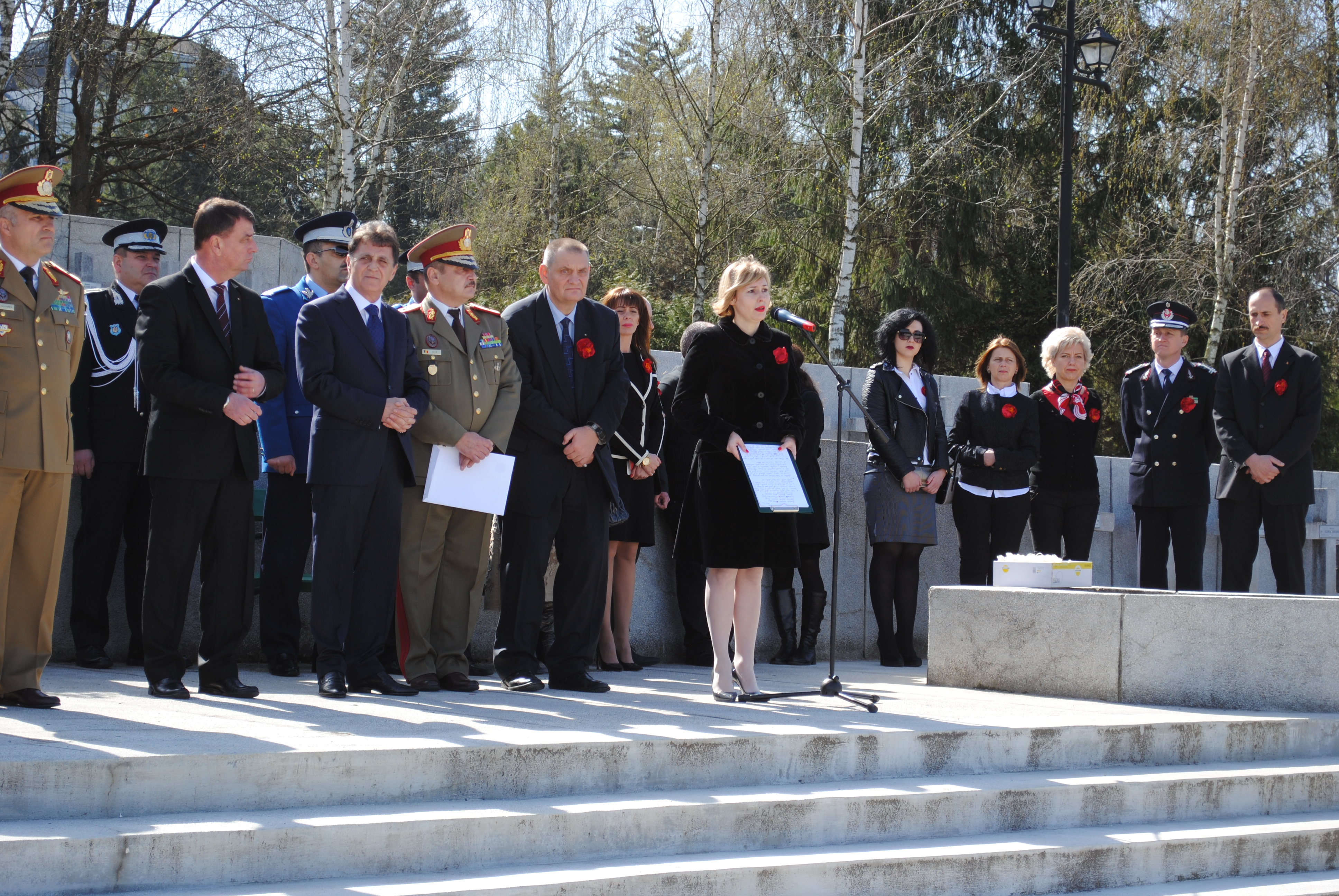 Slujba de pomenire a Mr.'p.m.' Tiberius Petre - Târgu Mureş - 02 aprilie 2016'Memorial service of Mr. 'p.m.' Tiberius Petre - Targu Mures - April 2, 2016'