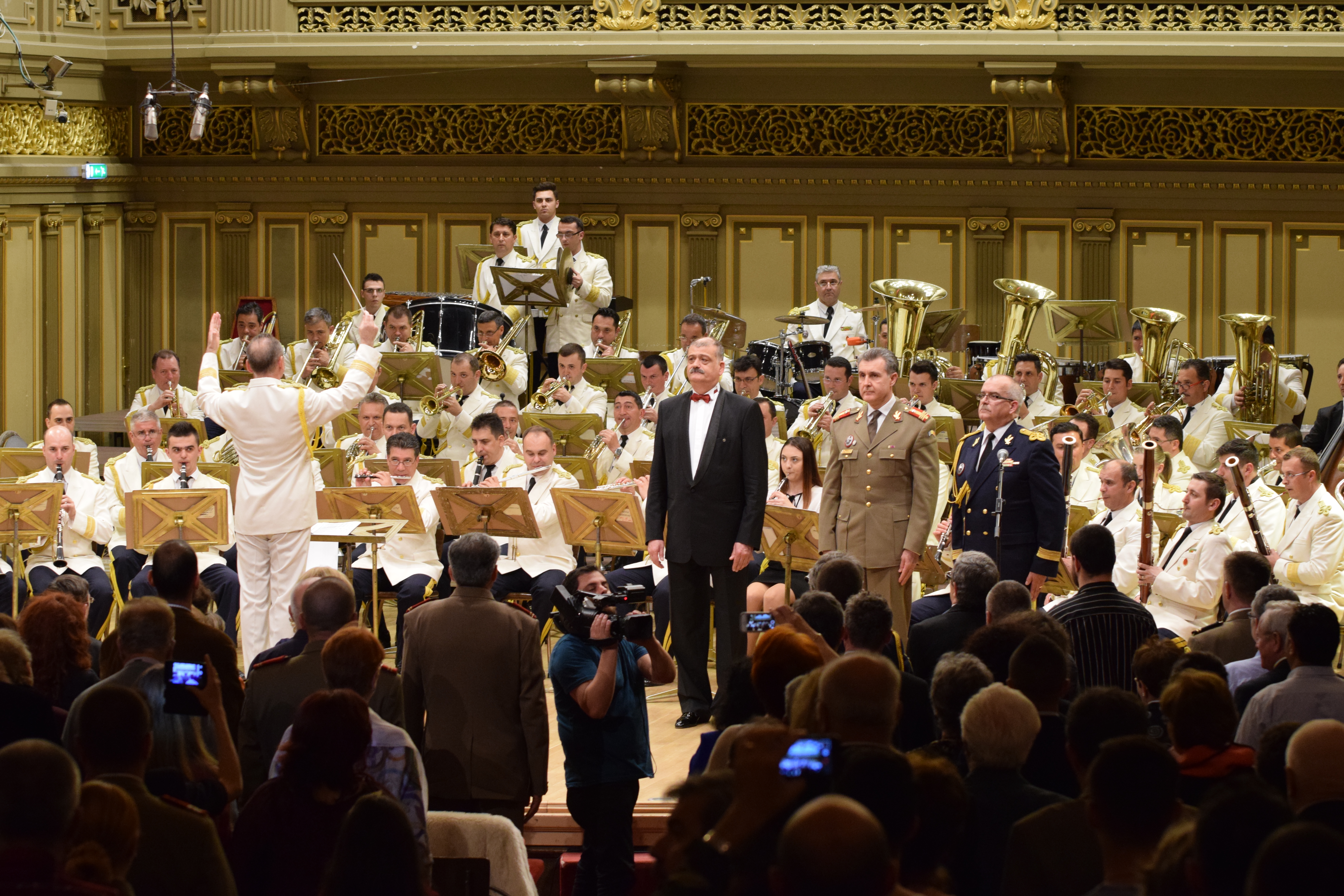 Concertul de Gală susținut de Orchestra Reprezentativă a Ministerului Apărării Naționale - Ateneul Român - 12 aprilie 2016 Gala Concert held by the Representative Orchestra of the Ministry of D