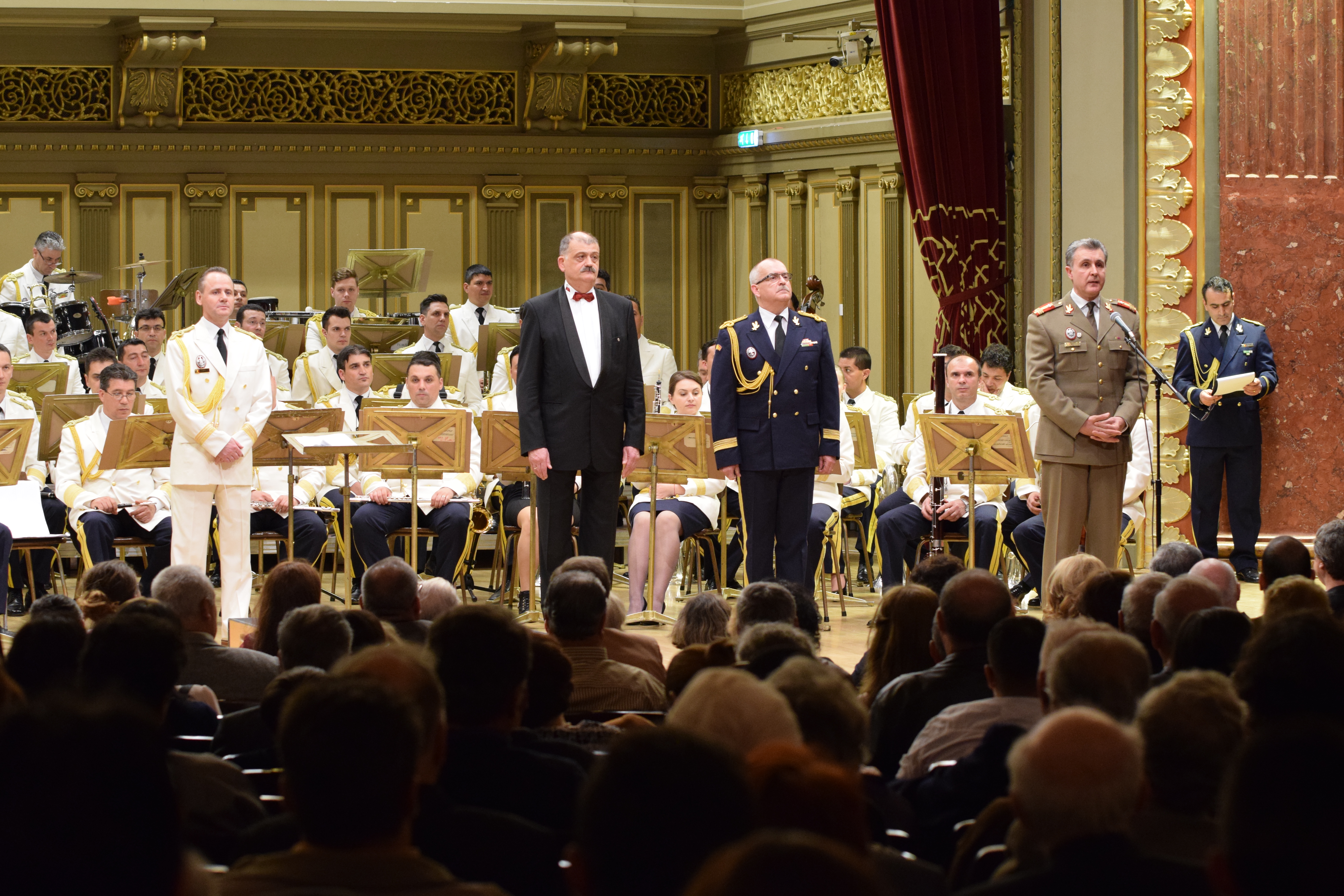 Concertul de Gală susținut de Orchestra Reprezentativă a Ministerului Apărării Naționale - Ateneul Român - 12 aprilie 2016 'Gala Concert held by the Representative Orchestra of the Ministry of Defense - Romanian Athenaeum - April 12, 2016'