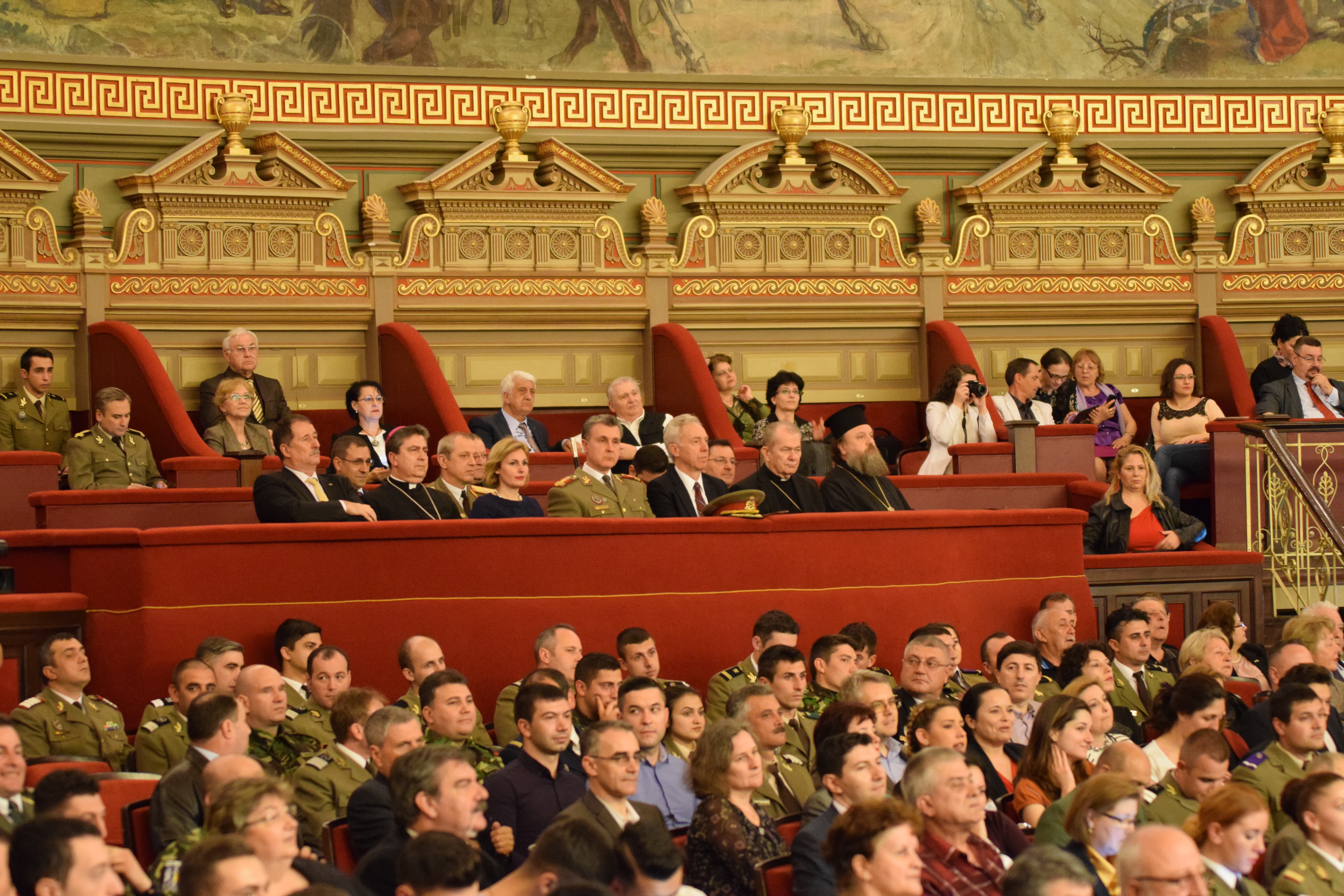 Concertul de Gală susținut de Orchestra Reprezentativă a Ministerului Apărării Naționale - Ateneul Român - 12 aprilie 2016'Gala Concert held by the Representative Orchestra of the Ministry of Defense - Romanian Athenaeum - April 12, 2016'