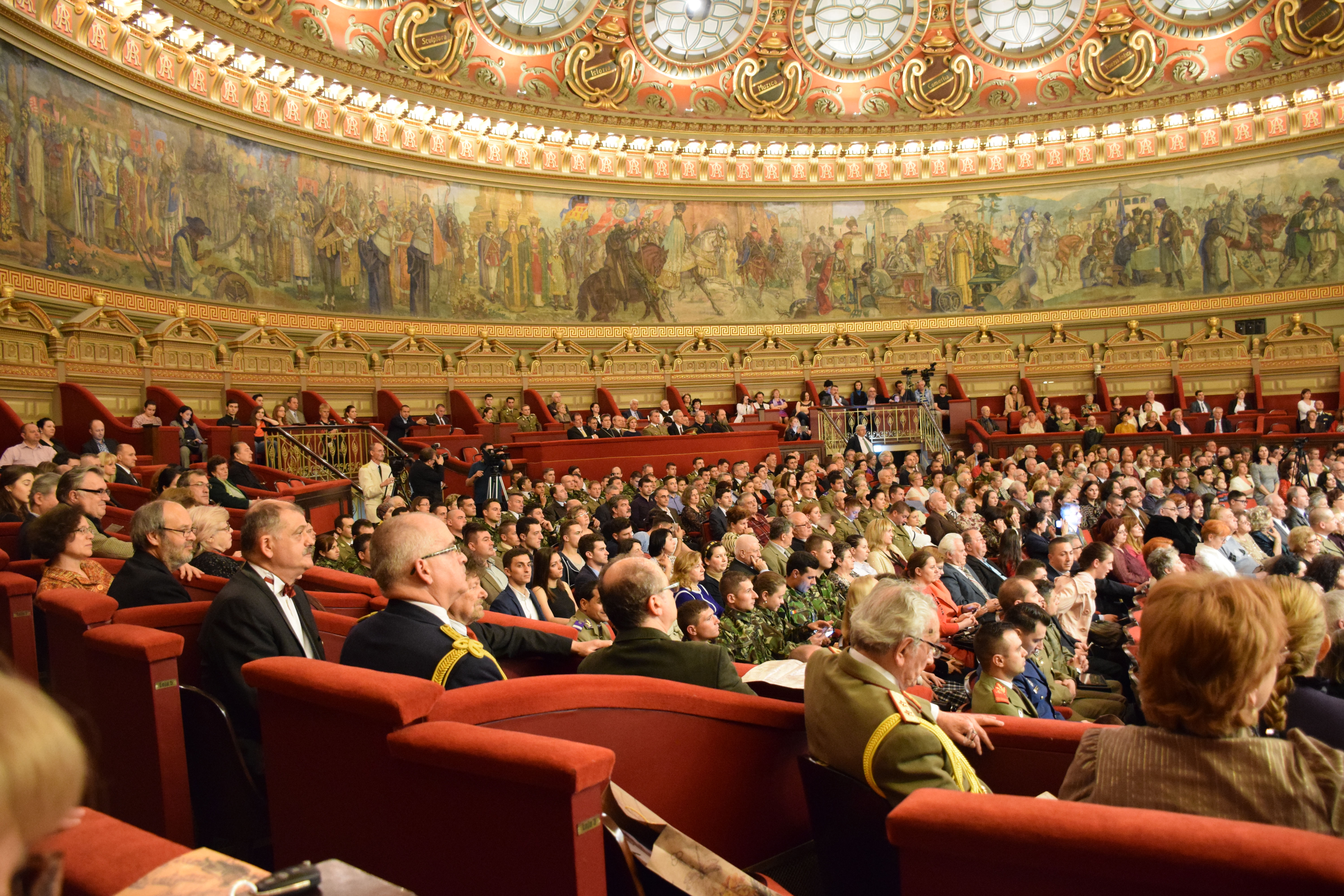 Concertul de Gală susținut de Orchestra Reprezentativă a Ministerului Apărării Naționale - Ateneul Român - 12 aprilie 2016 'Gala Concert held by the Representative Orchestra of the Ministry of Defense - Romanian Athenaeum - April 12, 2016'