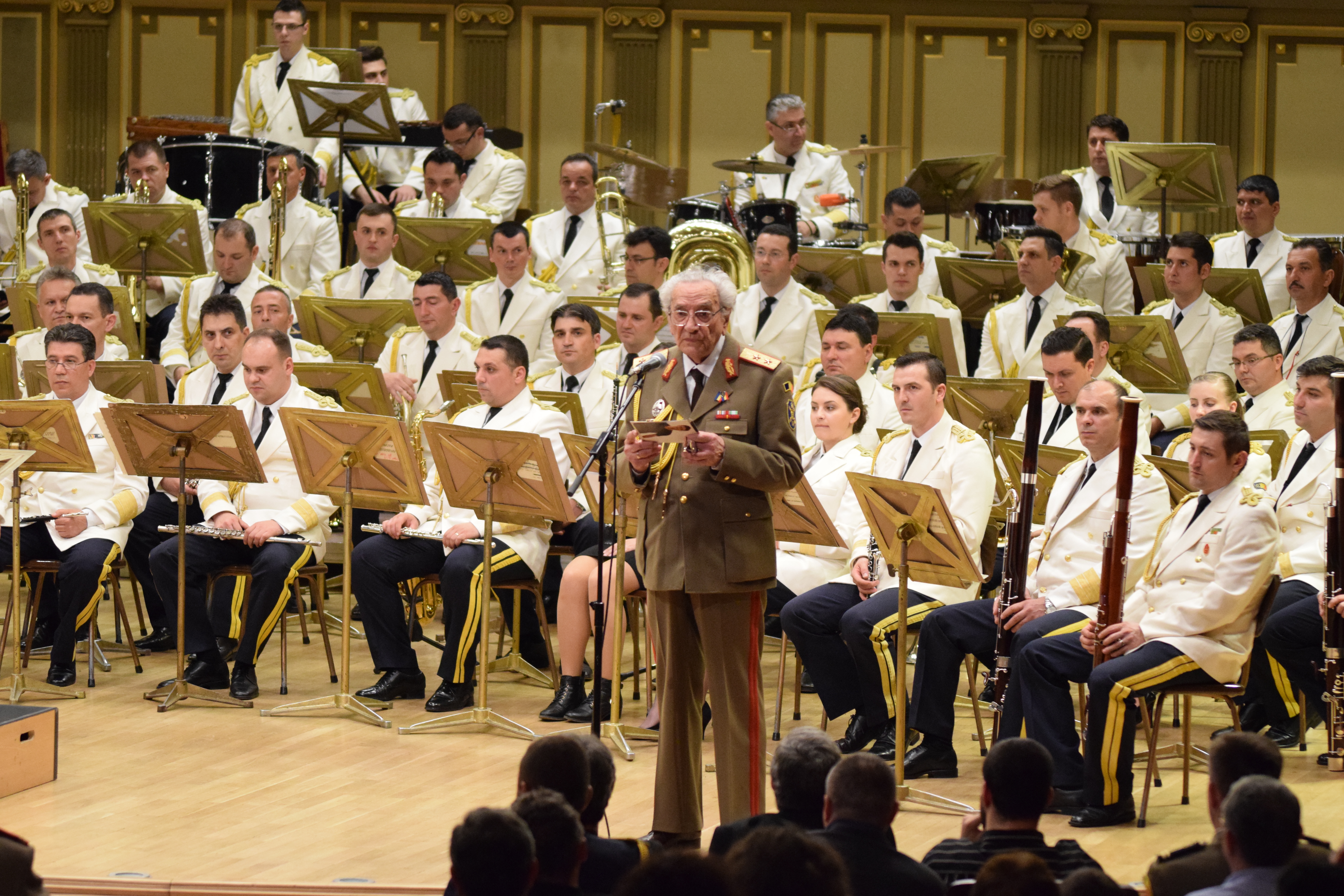 Concertul de Gală susținut de Orchestra Reprezentativă a Ministerului Apărării Naționale - Ateneul Român - 12 aprilie 2016'Gala Concert held by the Representative Orchestra of the Ministry of Defense - Romanian Athenaeum - April 12, 2016'