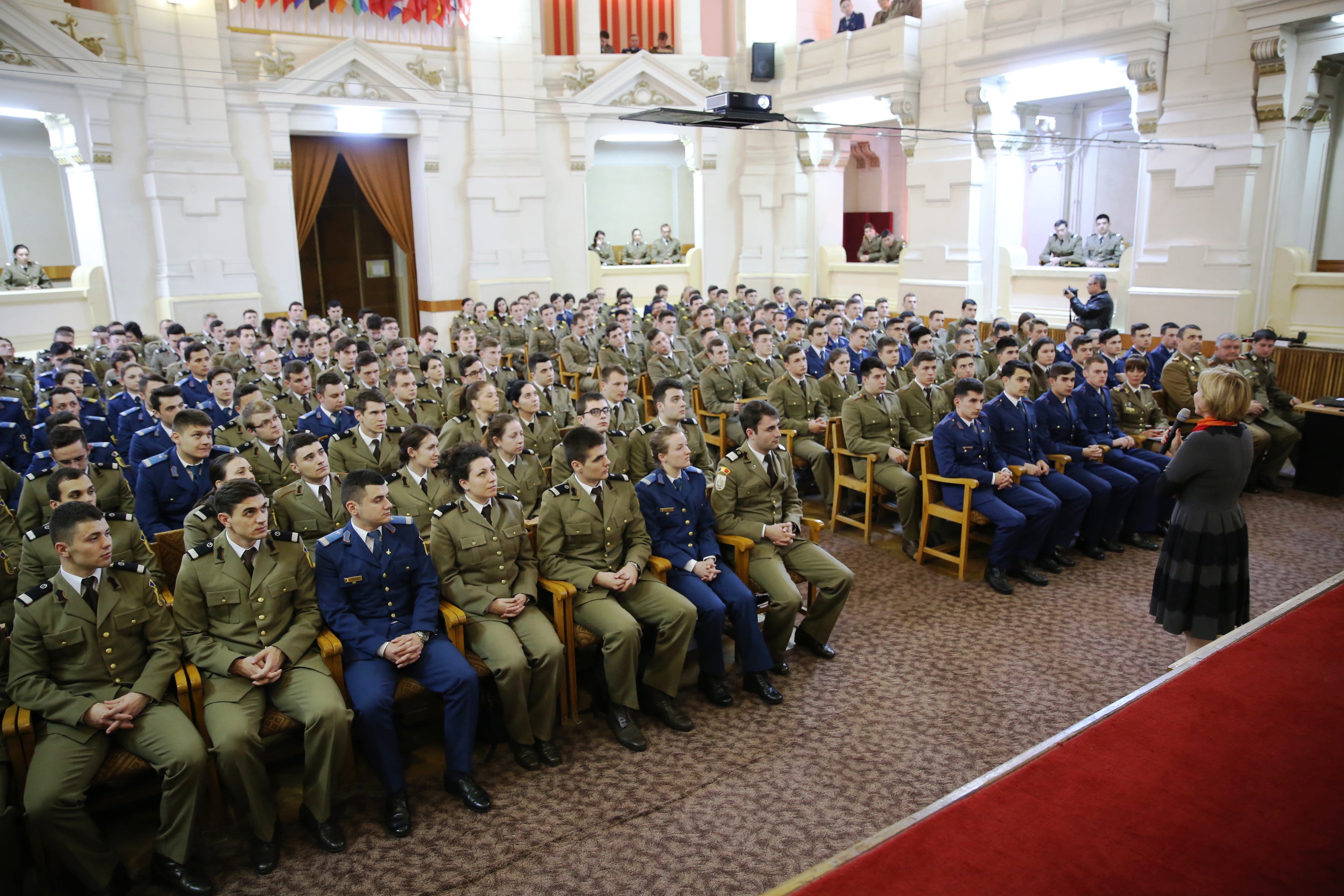 Vizita doamnei secretar de stat Otilia Sava la Academia Tehnică Militară - 14 aprilie 2016 'Visit of the State Secretary Otilia Sava to the Military Technical Academy - April 14, 2016'