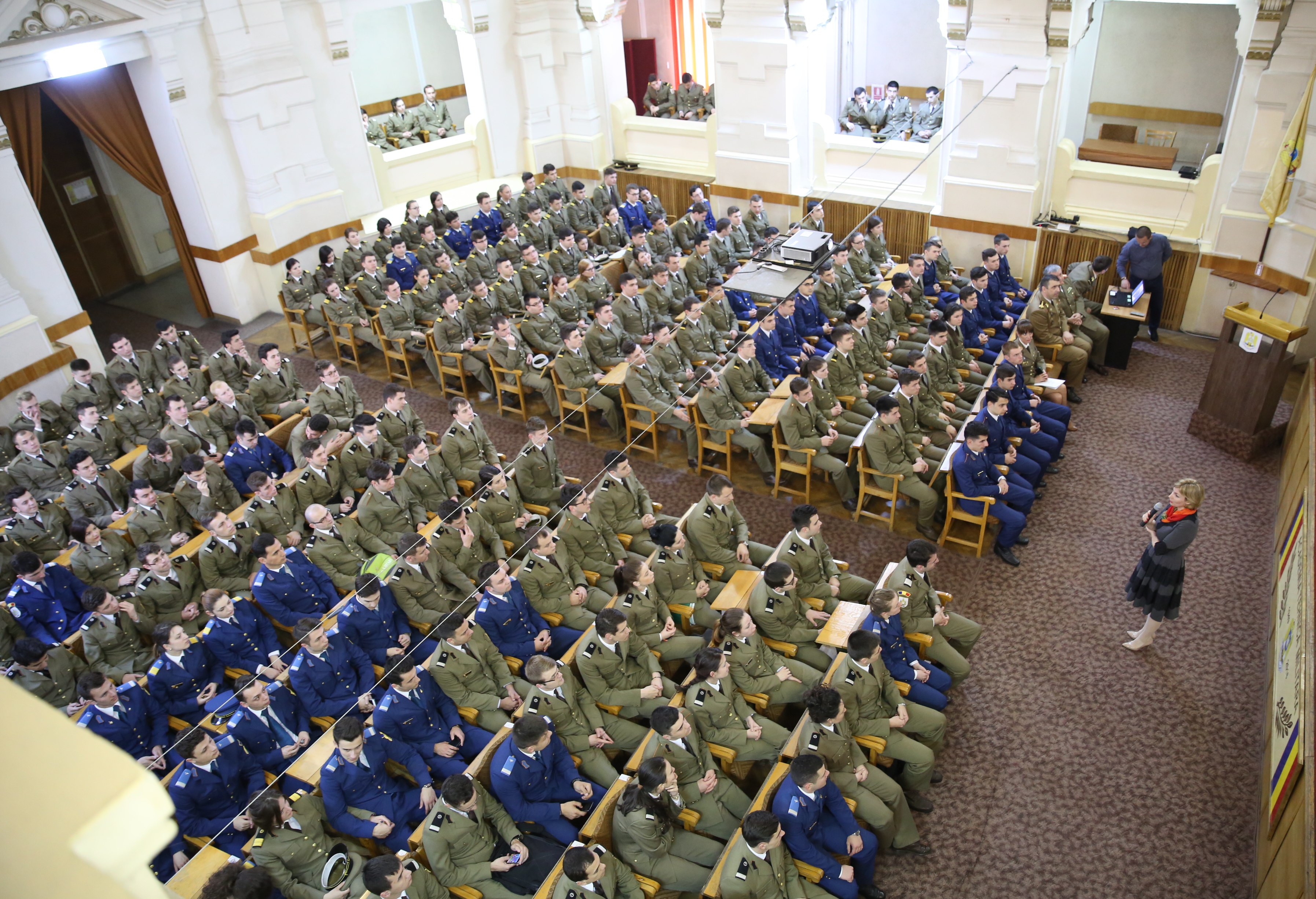 Vizita doamnei secretar de stat Otilia Sava la Academia Tehnică Militară - 14 aprilie 2016 'Visit of the State Secretary Otilia Sava to the Military Technical Academy - April 14, 2016'