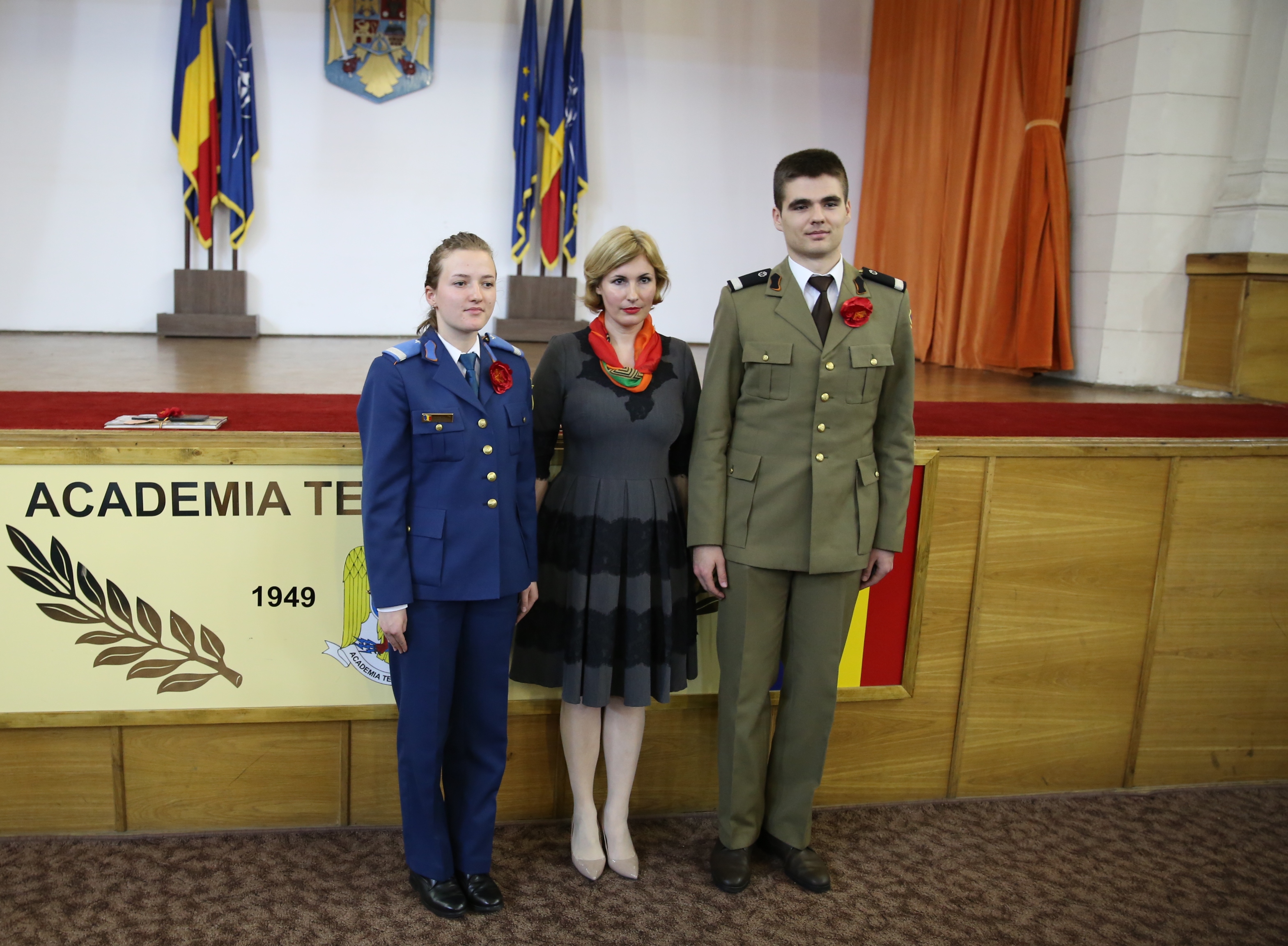 Vizita doamnei secretar de stat Otilia Sava la Academia Tehnică Militară - 14 aprilie 2016 'Visit of the State Secretary Otilia Sava to the Military Technical Academy - April 14, 2016'