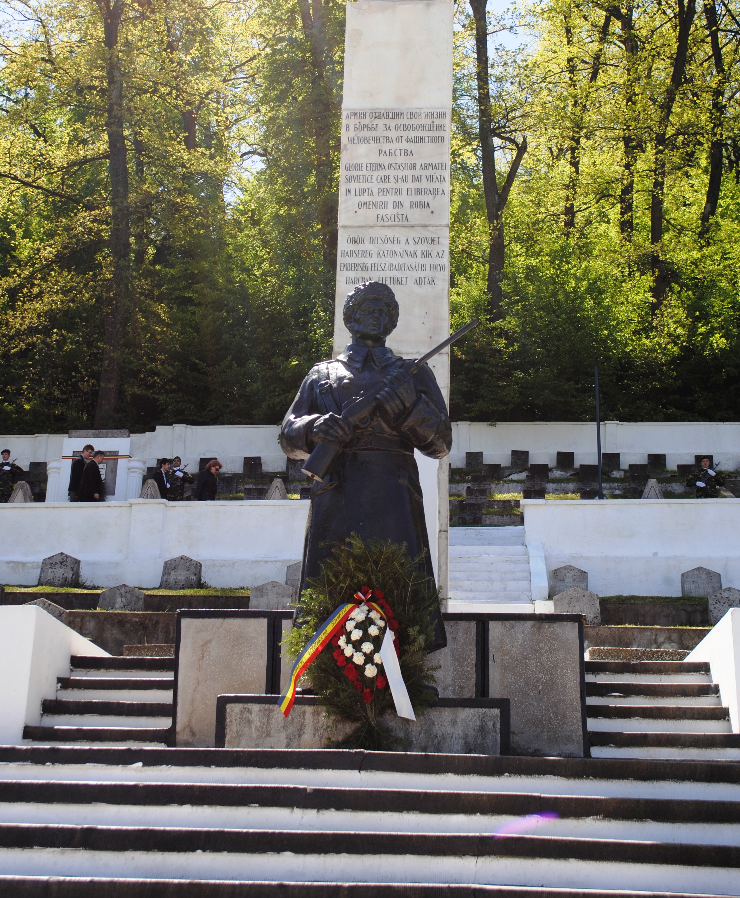 Ceremonia militară de la Cimitirul Eroilor din Sprenghi - Braşov - 22 aprilie 2016 'Military ceremony at the Heroes Cemetery in Sprenghi - Brasov - April 22, 2016'