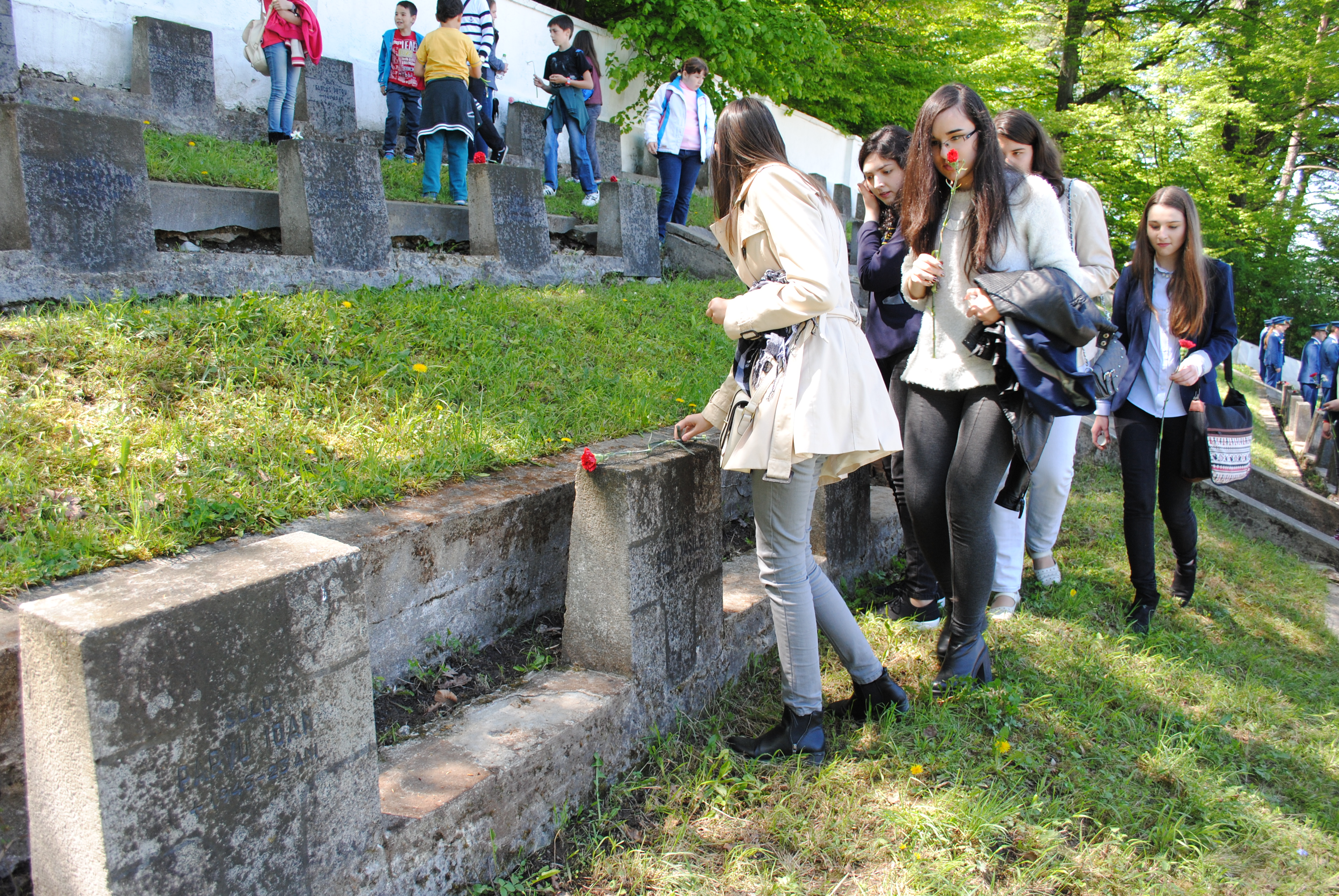 Ceremonia militară de la Cimitirul Eroilor din Sprenghi - Braşov - 22 aprilie 2016 'Military ceremony at the Heroes Cemetery in Sprenghi - Brasov - April 22, 2016'