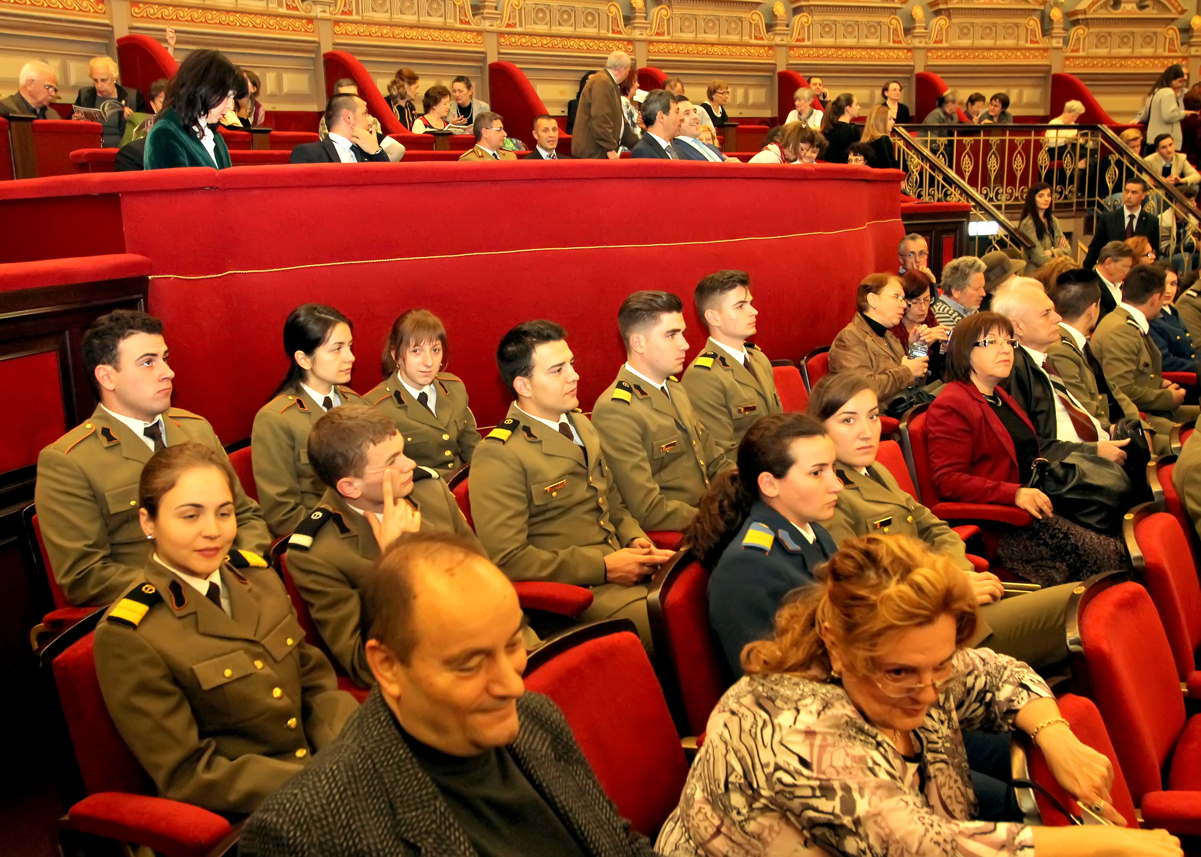 Concert dedicat veteranilor de război, susținut de Orchestra Simfonică la Ateneul Român - 5 mai 2016 Concert dedicated to war veterans performed by the Symphonic Orchestra at the Romania Athenaeum