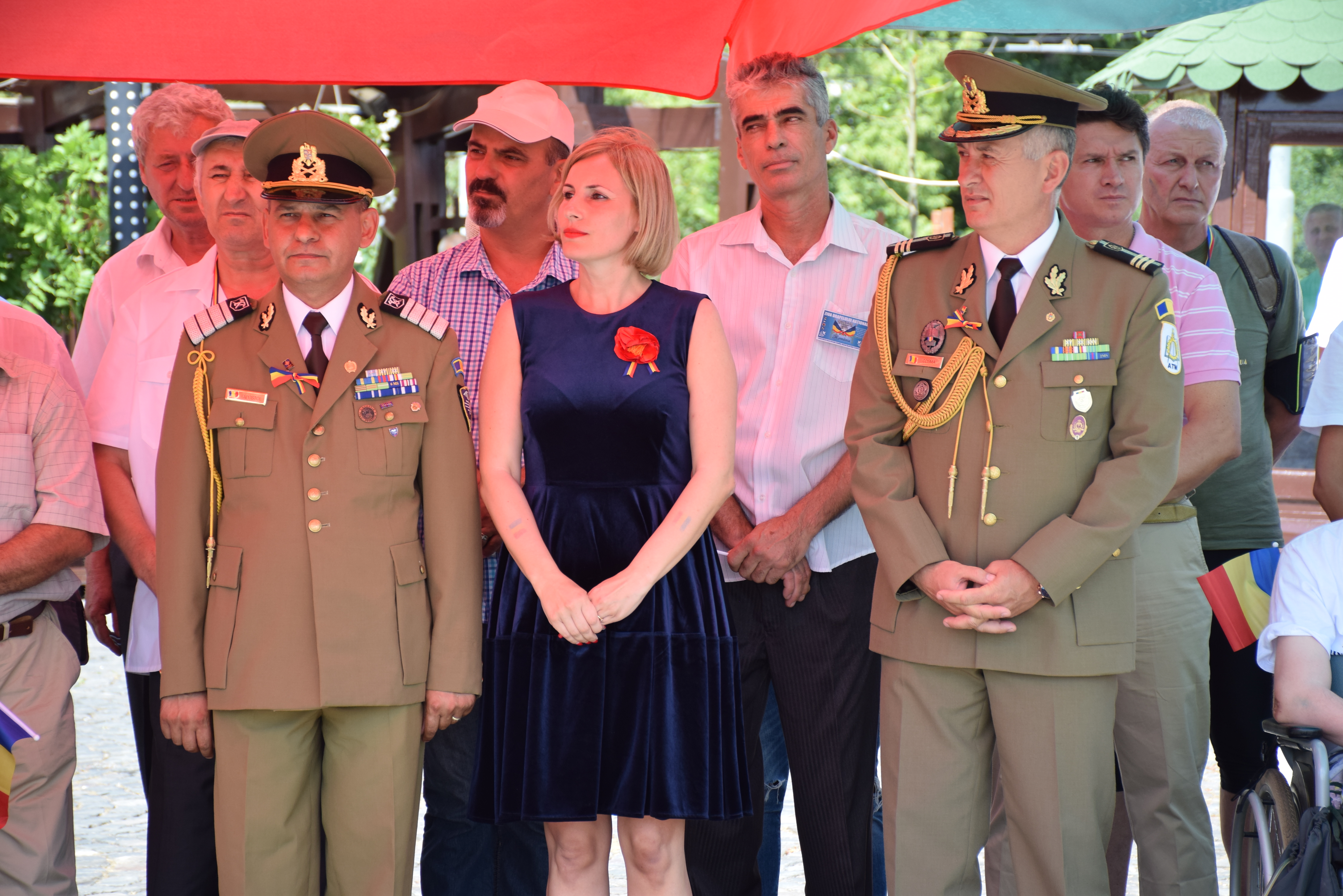 Ziua Drapelului Național sărbătorită la Monumentul Eroilor militari căzuți în misiune în Teatrele de Operații - 26 iunie 2016 'National Flag Day celebrated at the Monument of the fallen soldiers in mission in war theaters - June 26, 2016'