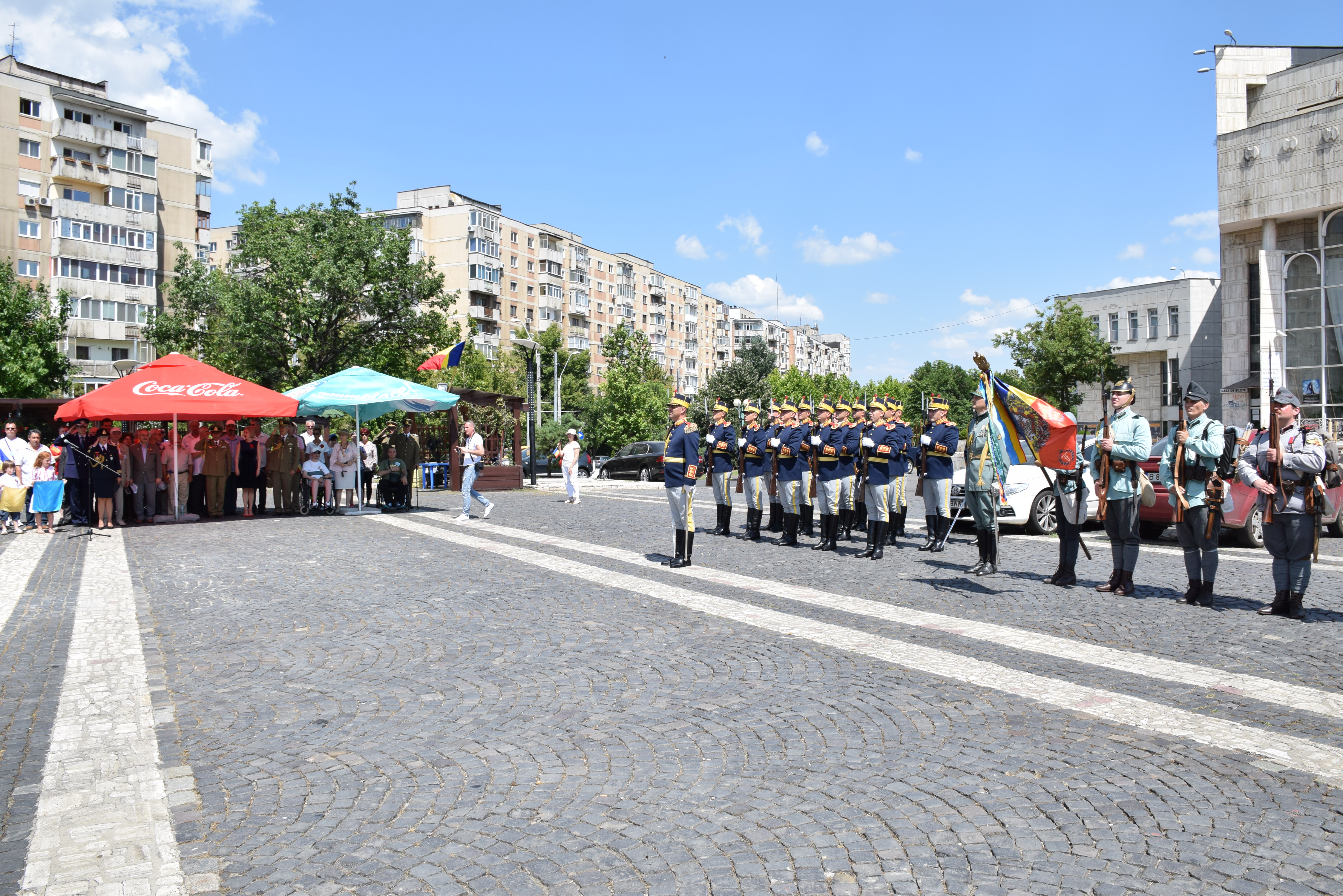 Ziua Drapelului Național sărbătorită la Monumentul Eroilor militari căzuți în misiune în Teatrele de Operații - 26 iunie 2016 'National Flag Day celebrated at the Monument of the fallen soldiers in mission in war theaters - June 26, 2016'