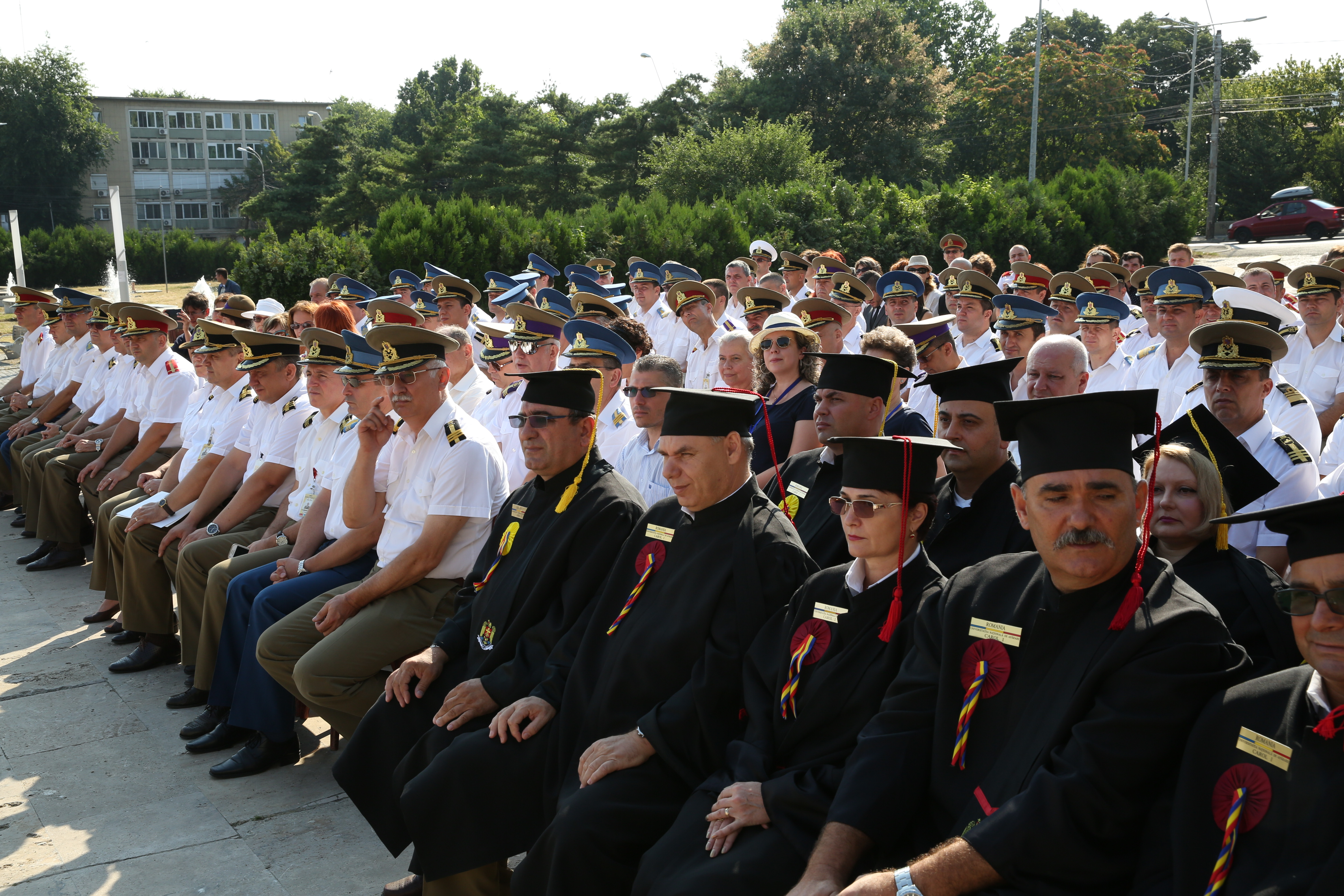  Festivitatea de absolvire a Promoției 115 „NEAGOE BASARAB–500” a Universității Naționale de Apărare „Carol I” - 15 iulie 2016 'The Graduation Ceremony of the Promotion 115 ,,Neagoe Basarab - 500,, at the National Defense University ,,Carol I,, - July 15,