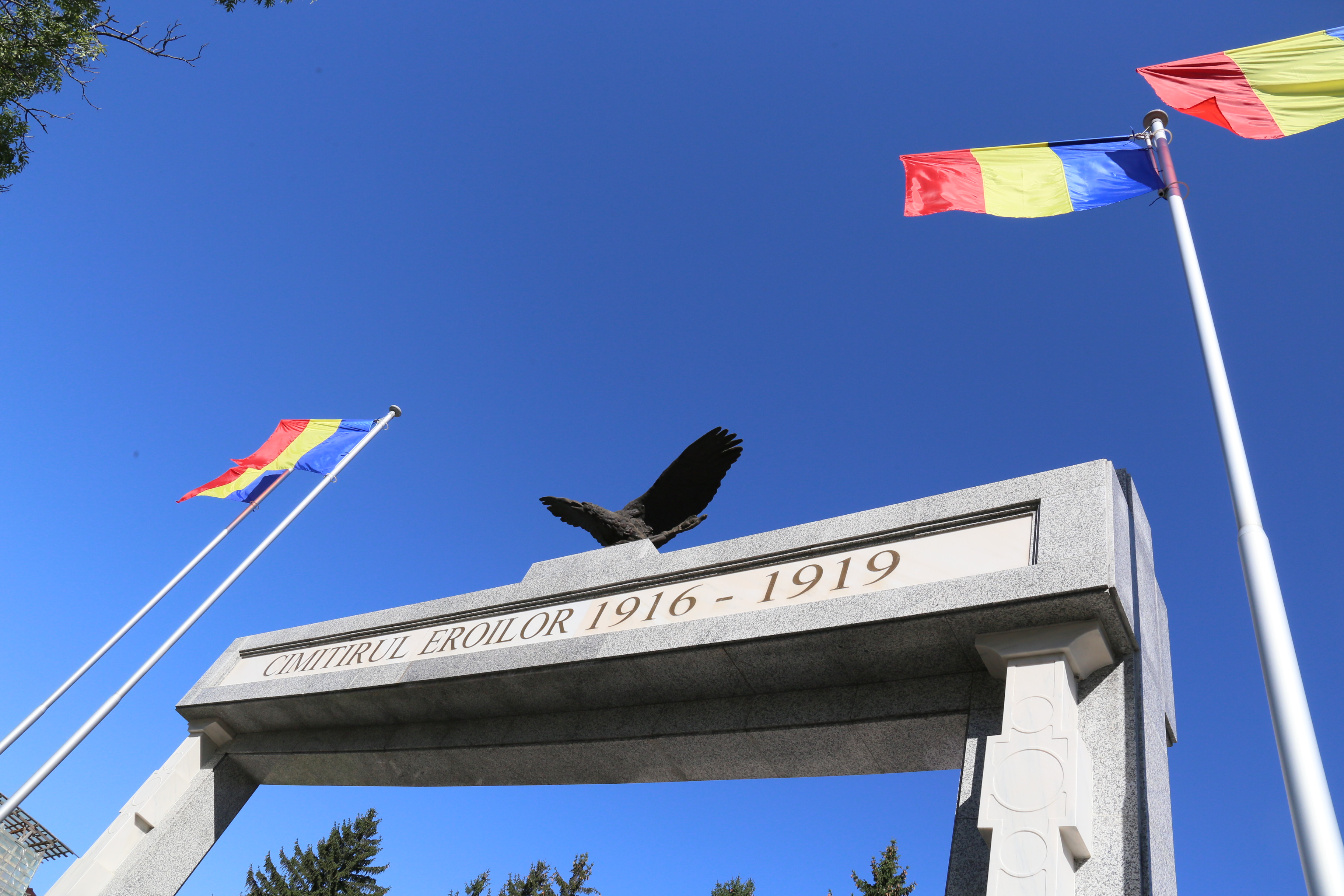 Ceremonia de ,,Rostire solemnă a numelor eroilor căzuți în Primul Război Mondial'- 26 august 2016, Cimitirul eroilor 1916-1919 Ghencea 'The ceremony of solemn uttering the names of heroes fallen in the First World War - August 26, 2016, Cemetery of Heroes