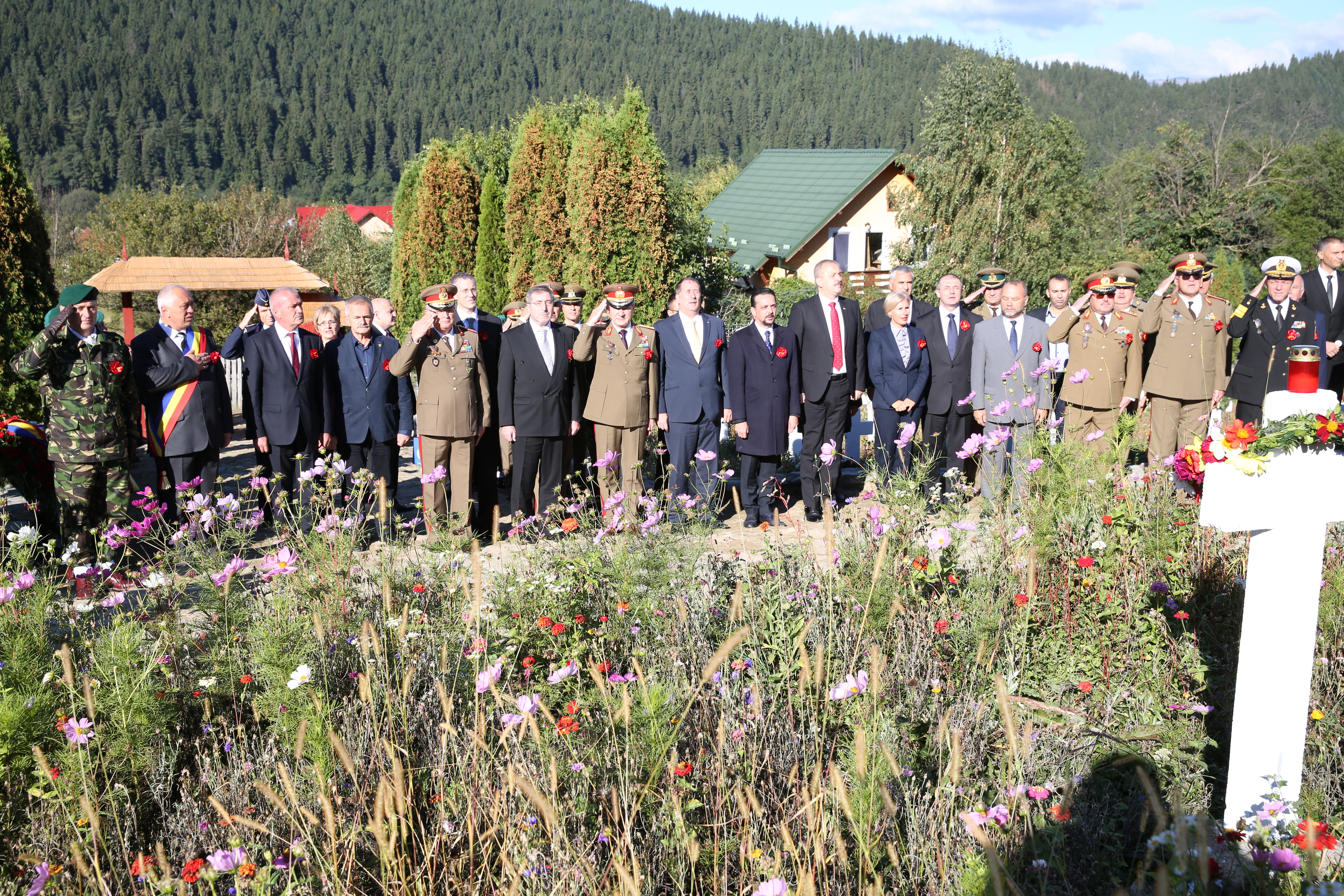 Manifestări dedicate Centenarului Primului Război Mondial, la Lerești și Mateiaș - 23 septembrie 2016 'Celebrations of Centenary of the World War I, at Lereşti and Mateiaş - September 23, 2016'