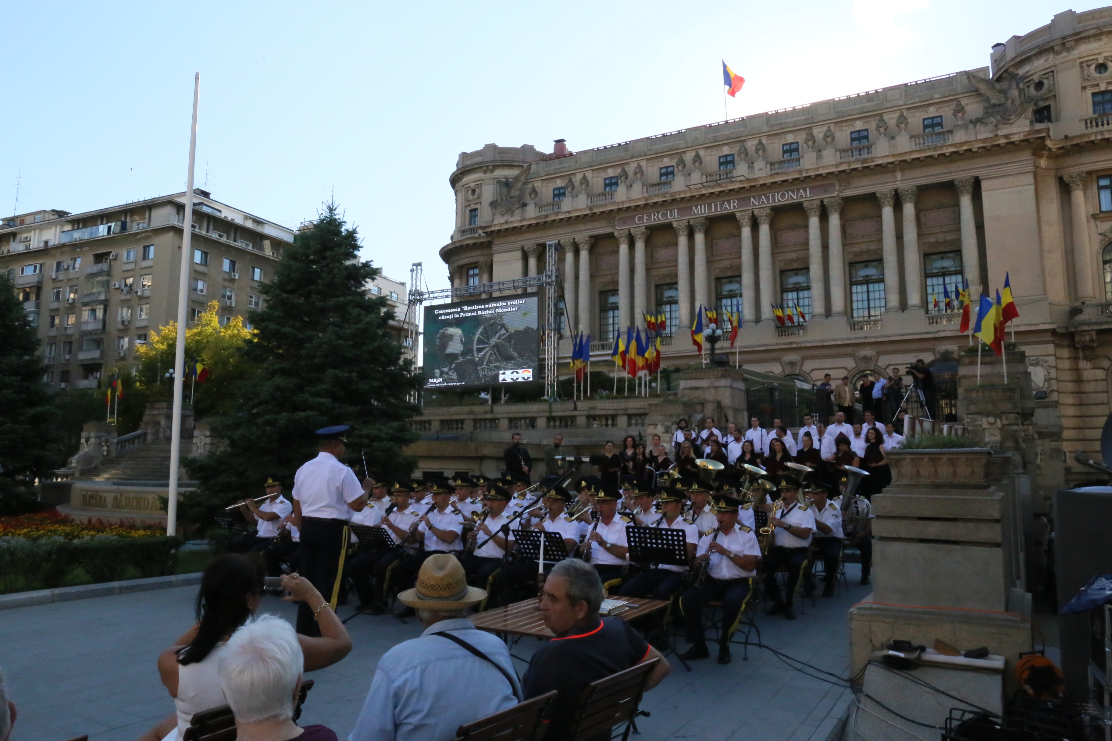 Ceremonia de ,,Rostire solemnă a numelor eroilor căzuți în Primul Război Mondial' - Cercul Militar Național- 26 august 2016 'The ceremony of solemn uttering the names of heroes fallen in the First World War - August 26, 2016, National Military Club'