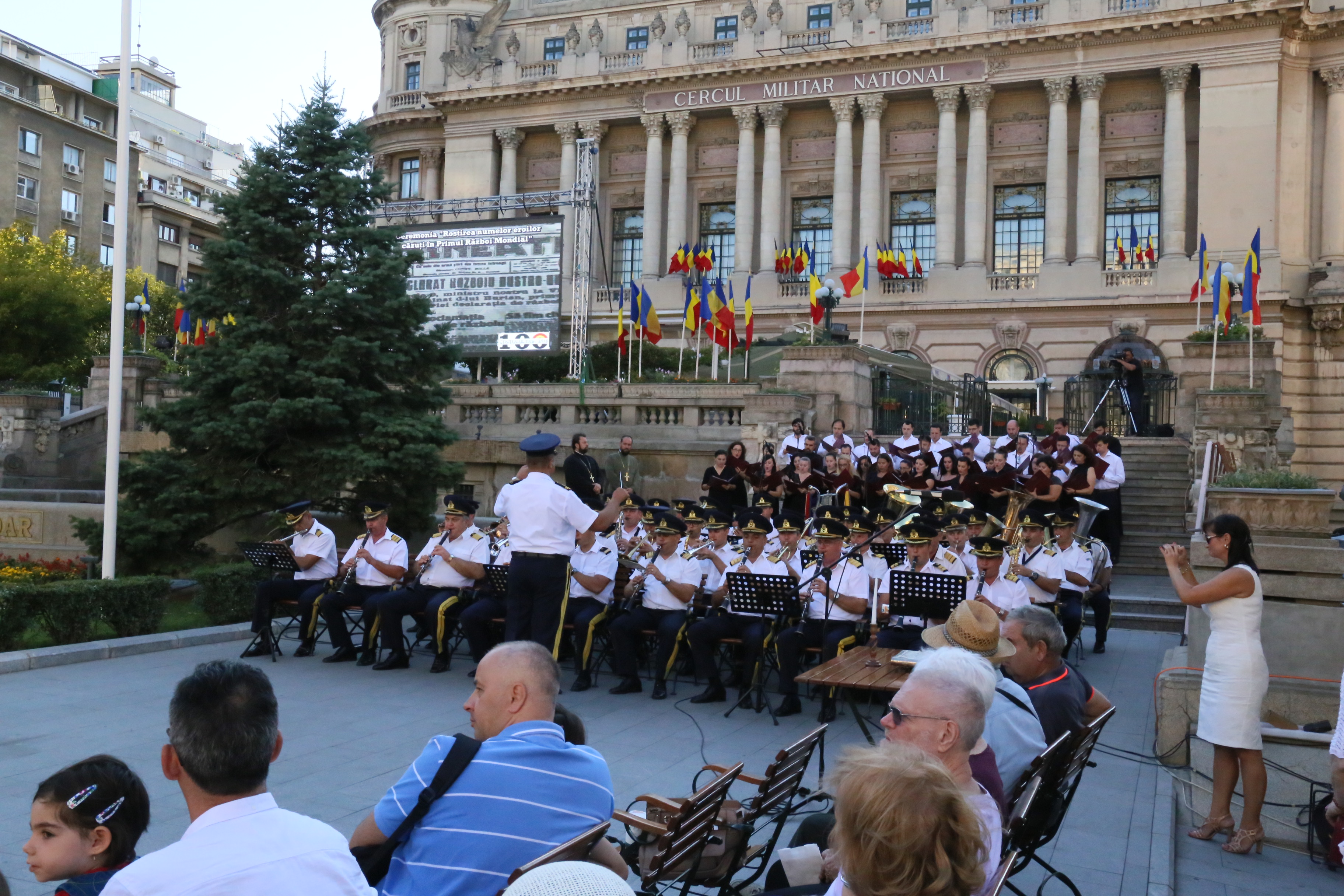 Ceremonia de ,,Rostire solemnă a numelor eroilor căzuți în Primul Război Mondial' - Cercul Militar Național- 26 august 2016 'The ceremony of solemn uttering the names of heroes fallen in the First World War - August 26, 2016, National Military Club'