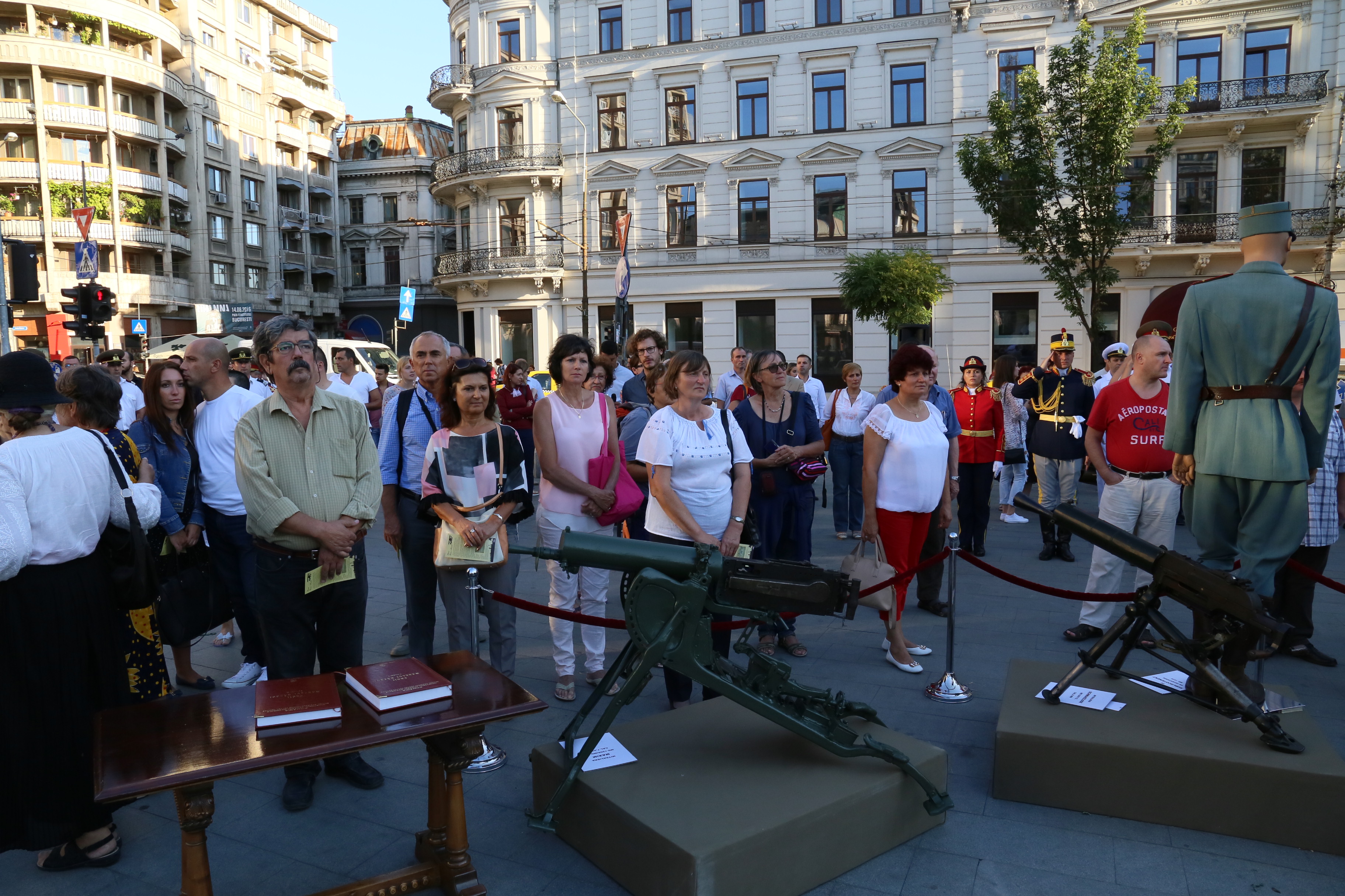 Ceremonia de ,,Rostire solemnă a numelor eroilor căzuți în Primul Război Mondial' - Cercul Militar Național- 26 august 2016 'The ceremony of solemn uttering the names of heroes fallen in the First World War - August 26, 2016, National Military Club'