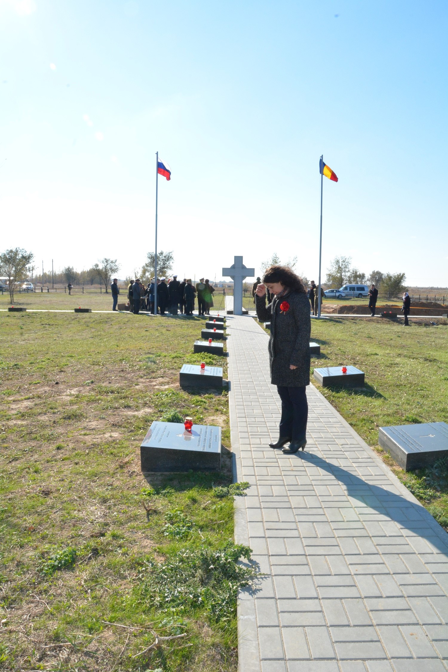 Ceremonialul de reînhumare a osemintelor eroilor români exhumate din zona Stalingrad în cadrul Cimitirului de onoare românesc de la Rossoșka - 23-26 octombrie 2016'Ceremony of reburial of Romanian heroes bones exhumed from Stalingrad in the Romanian Grave
