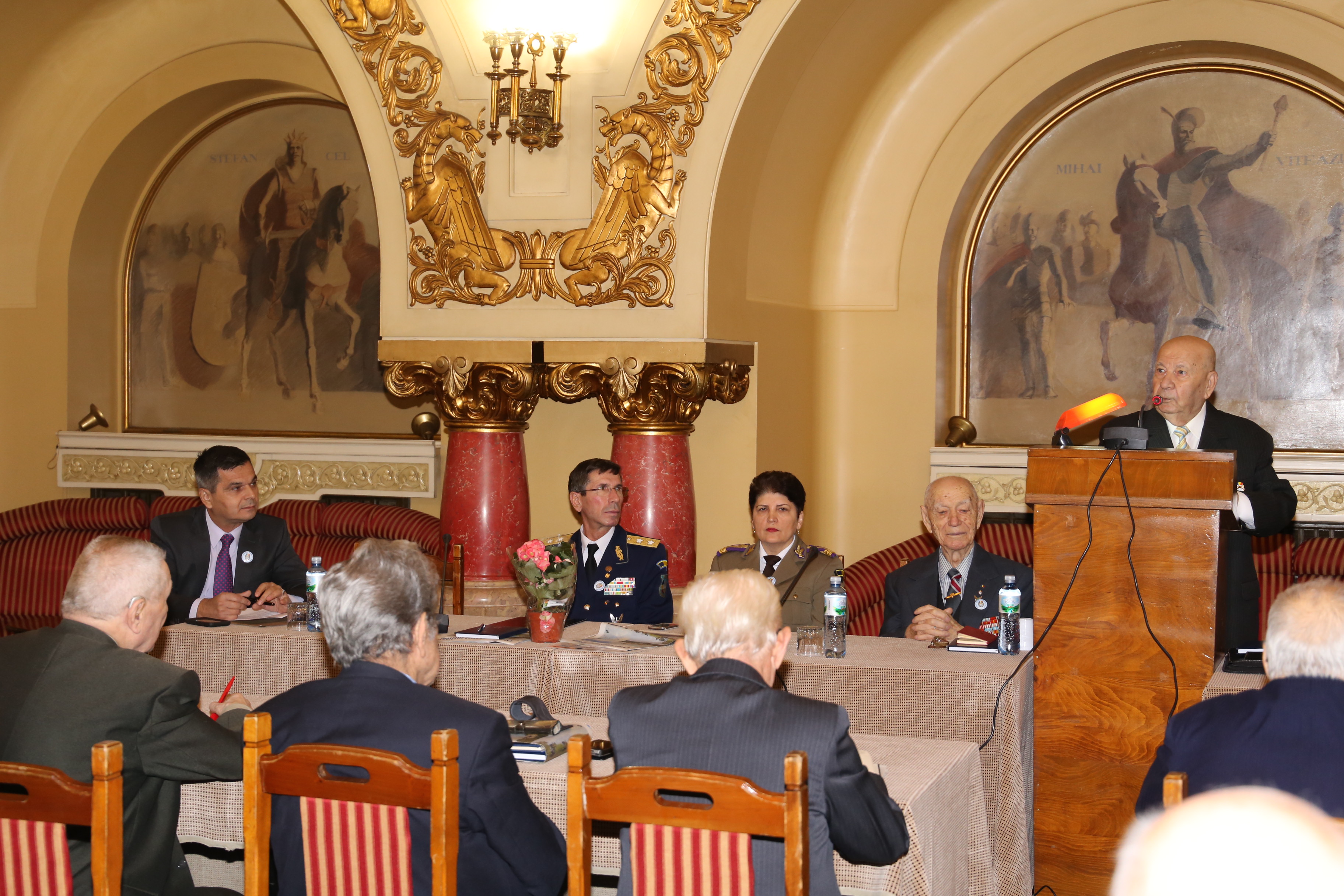 Adunarea generală a Biroului Executiv al Asociației Naționale a Veteranilor de Război, Cercul Militar Național - 02 noiembrie 2016 'General assembly of the Executive Bureau of the National Association of War Veterans, National Military Club - November 2nd